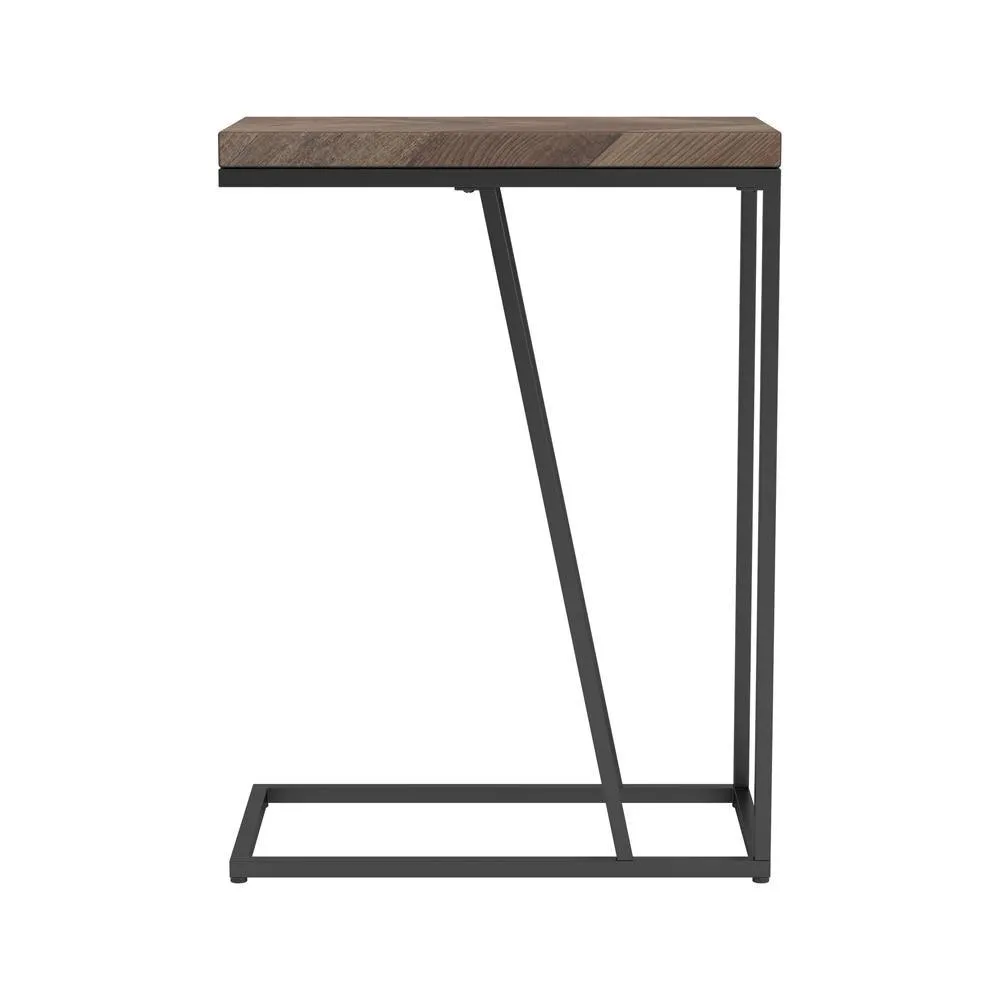 Sergio Tobacco Chevron Rectangular Accent Table - Image 5