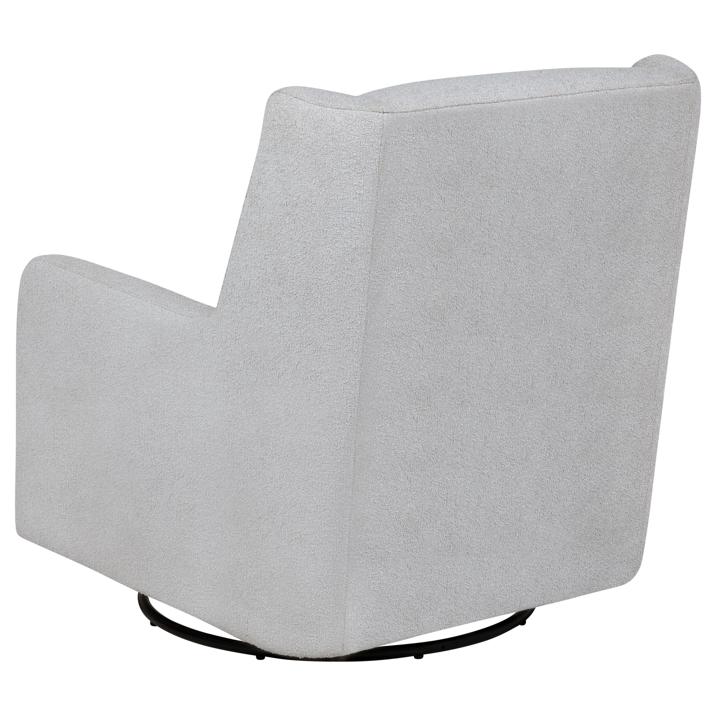 Serra Dove Boucle Swivel Glider Recliner - Image 5