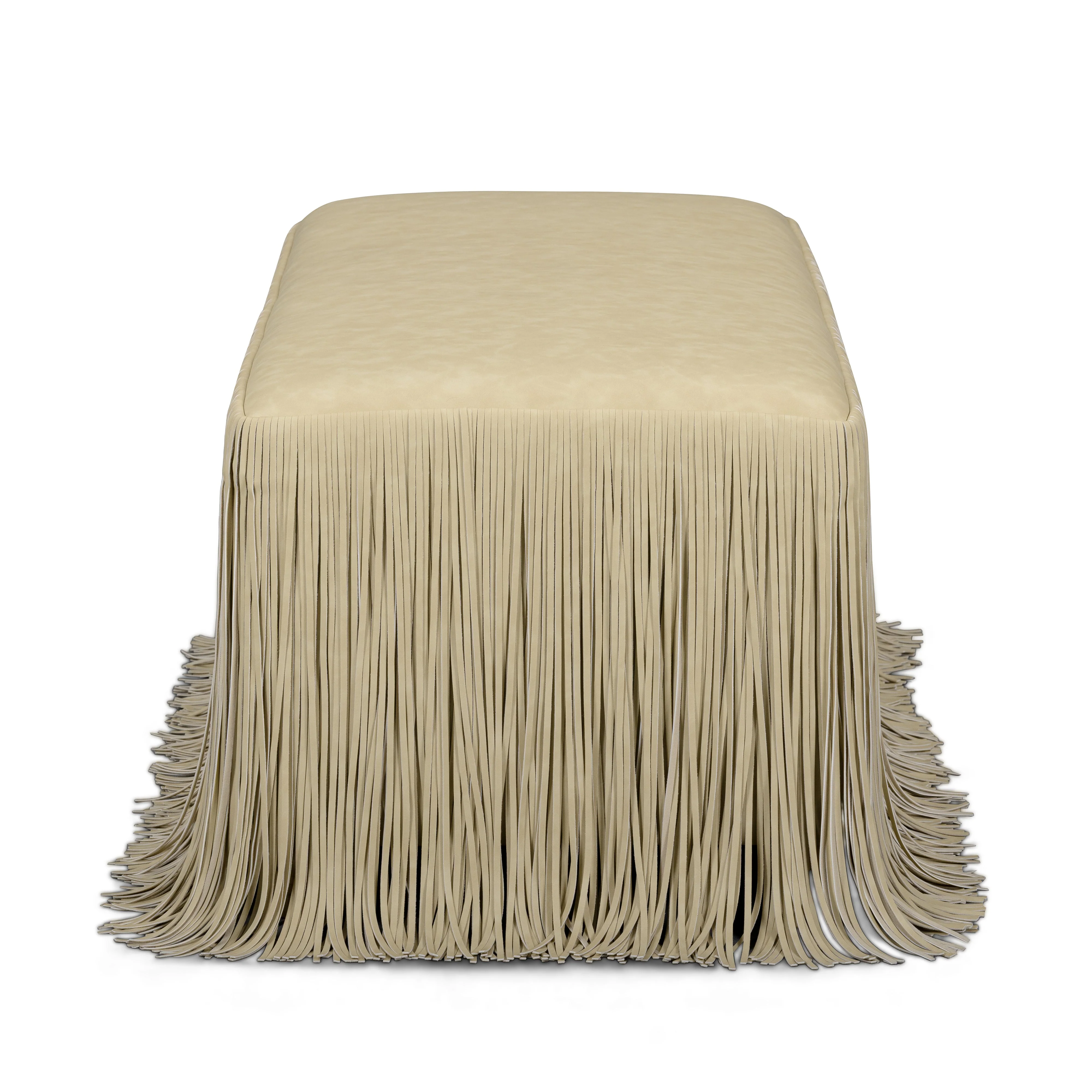 Shag Me 50" Performance Vegan Leather Bench - Image 5
