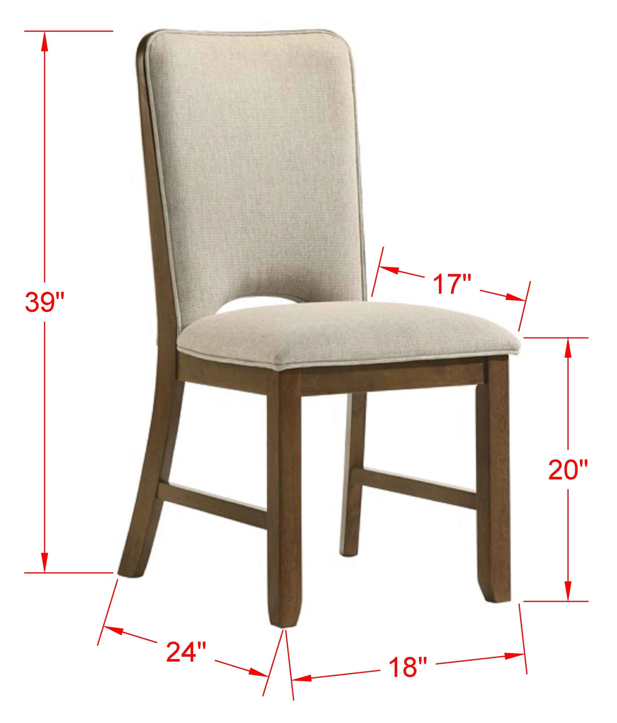 Shari Brown/Beige 5-Piece Round Dining Set - Image 10