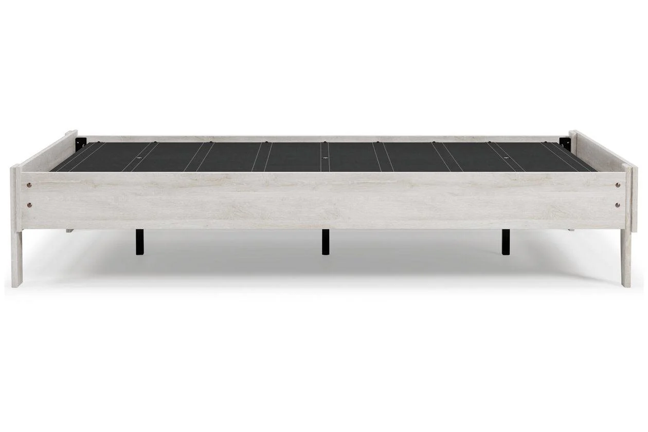 Shawburn Whitewash Full Platform Bed - Image 10