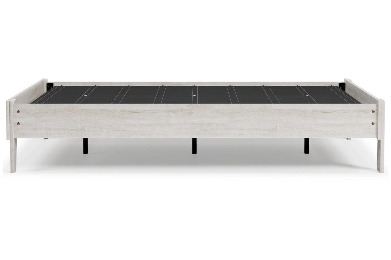 Shawburn Whitewash Full Platform Bed - Image 14