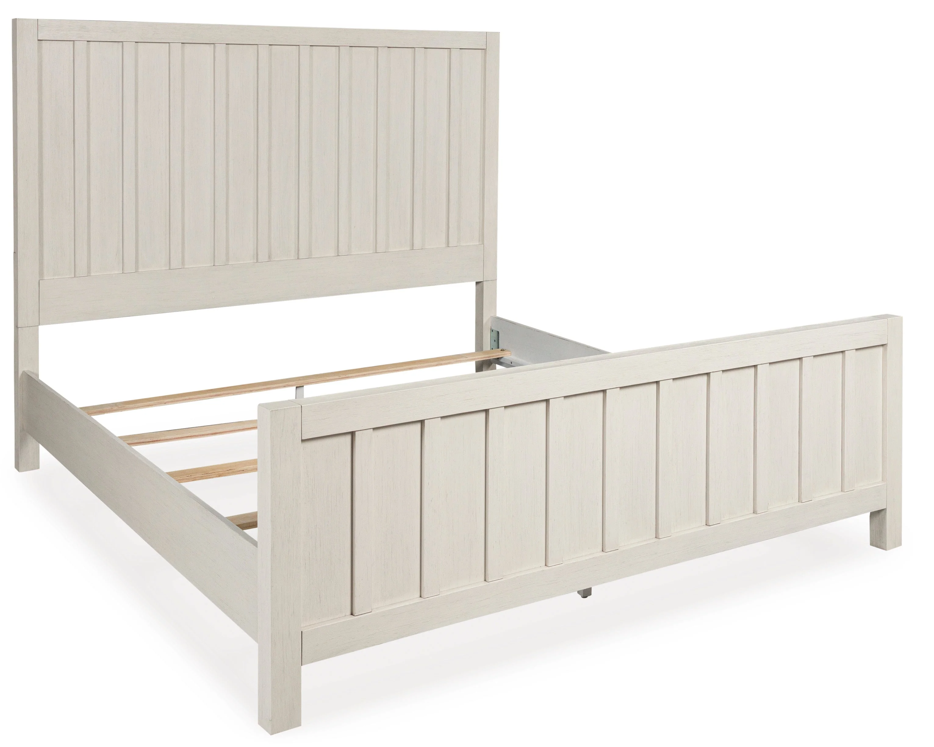 Shaybrock Antique White California King Panel Bed - Image 3