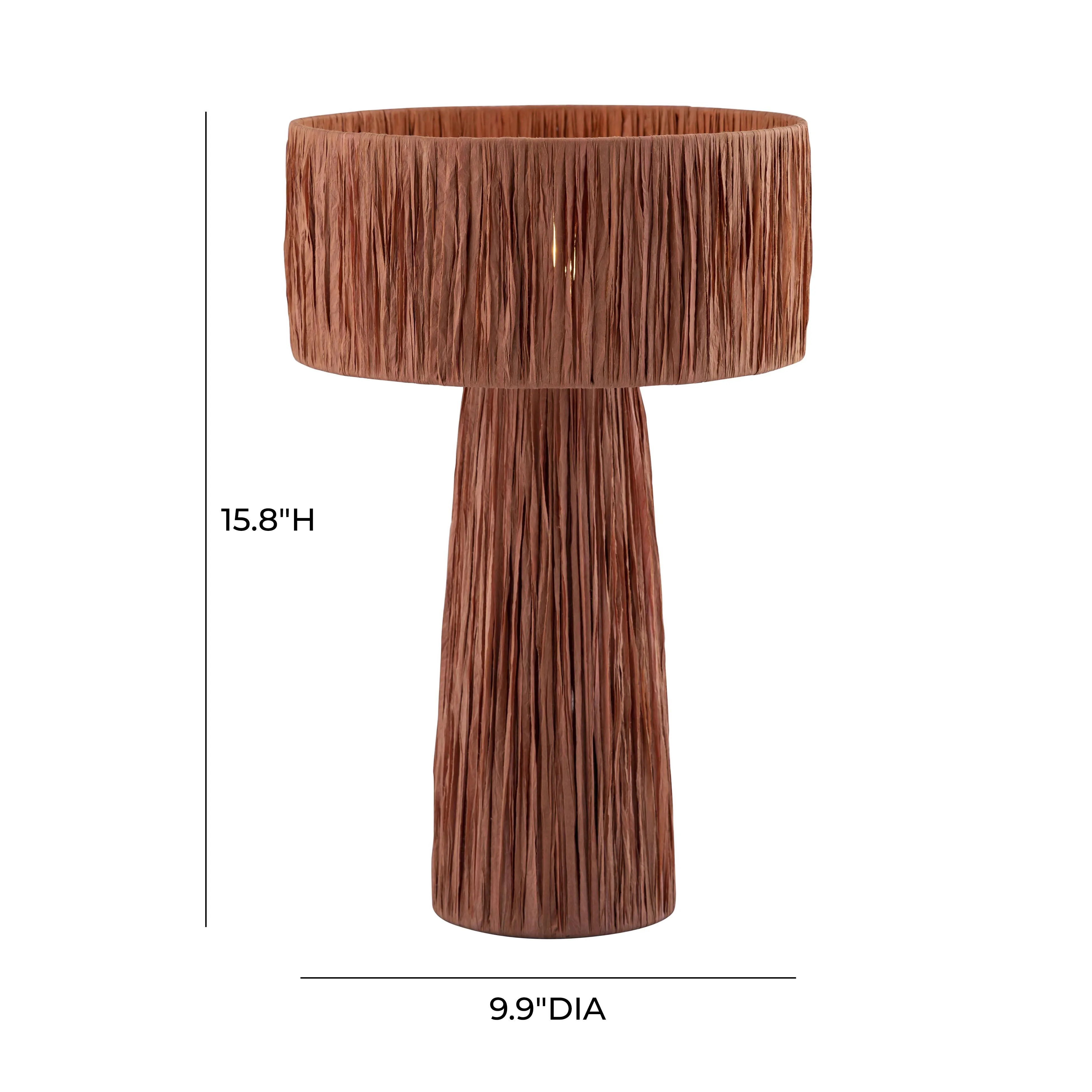 Shelby Raffia Table Lamp - Image 7