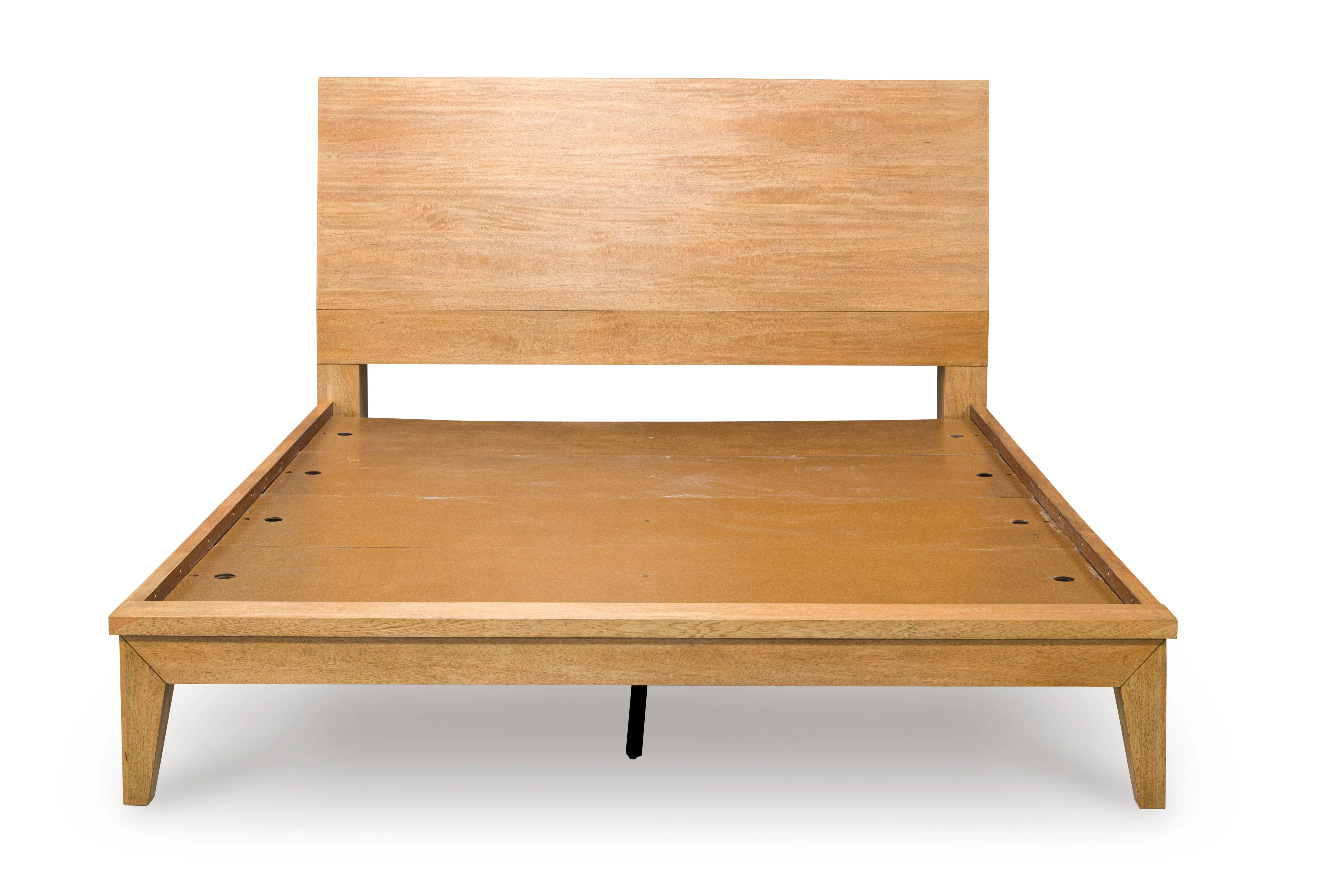 Sherbana Light Brown King  Platform Bed - Image 8