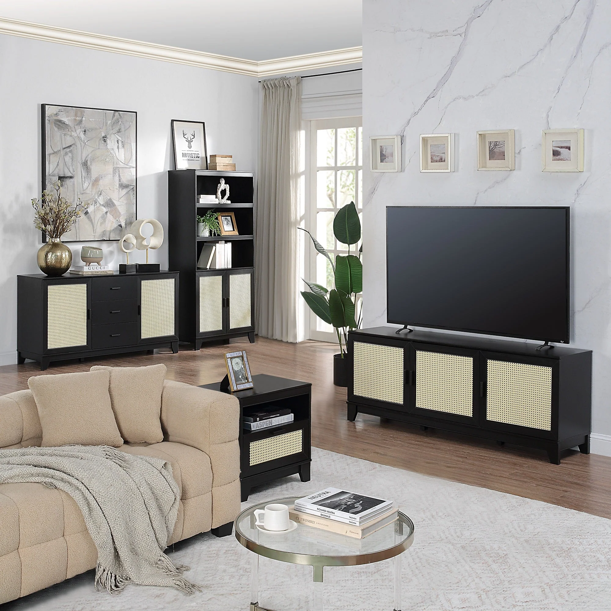 Sheridan Nightstand in Black - Image 12