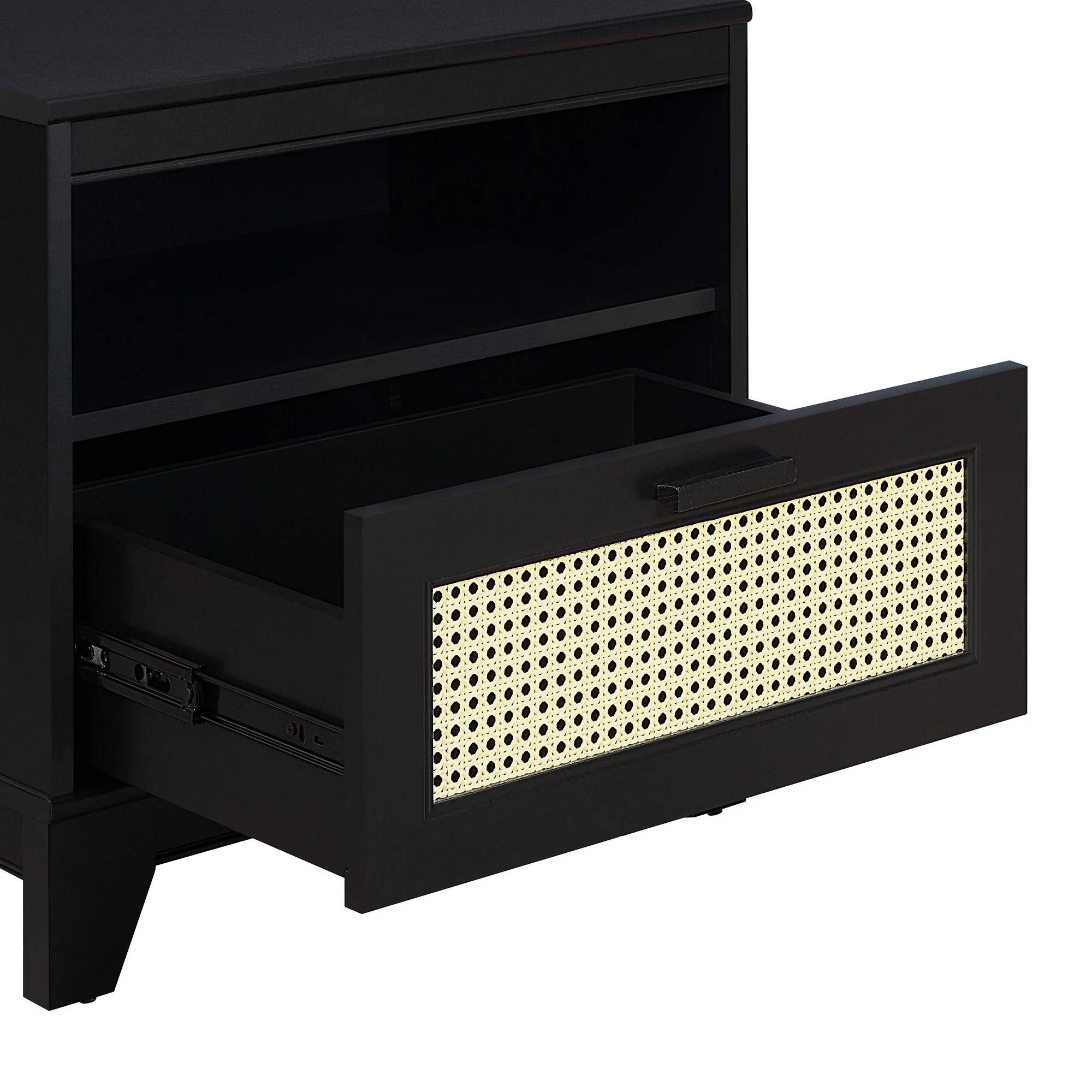 Sheridan Nightstand in Black - Image 6