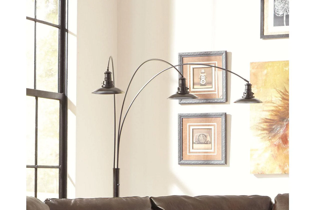 Sheriel Black Floor Lamp - Image 2