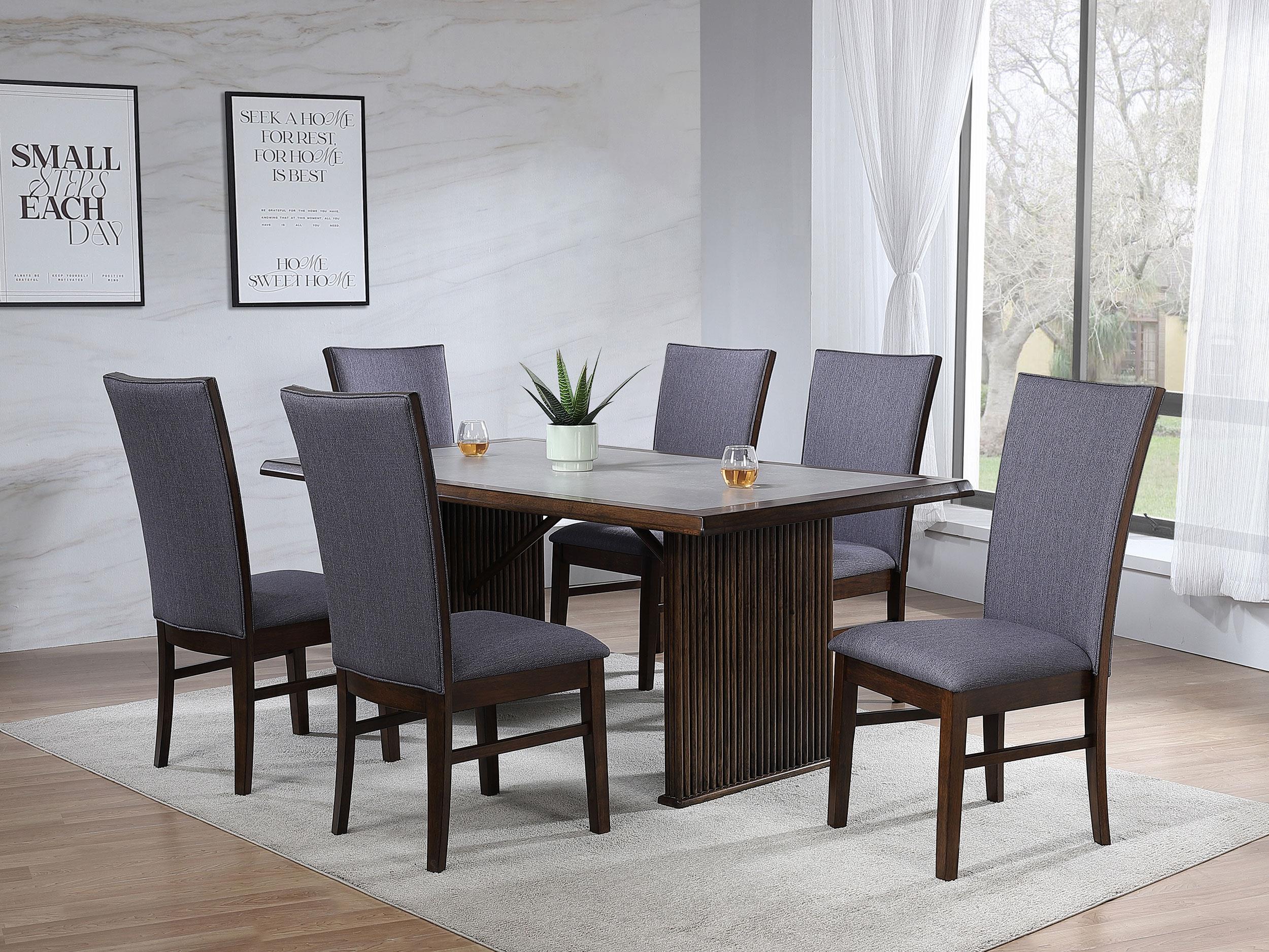 Sherwood Gray Upholstered Dining Side Chair, Set of 2 - Image 10