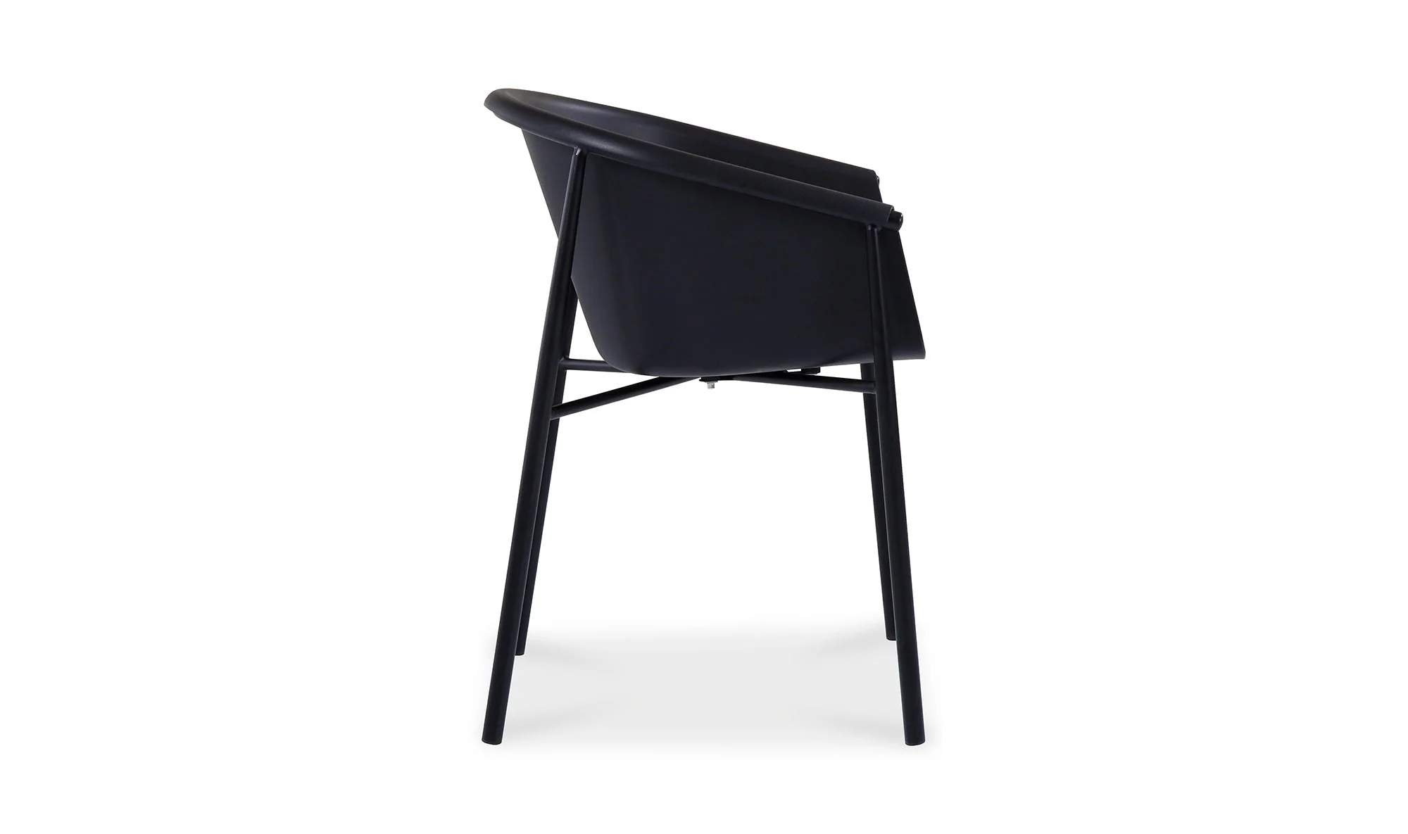 Shindig Outdoor Dining Chair Black - Image 6
