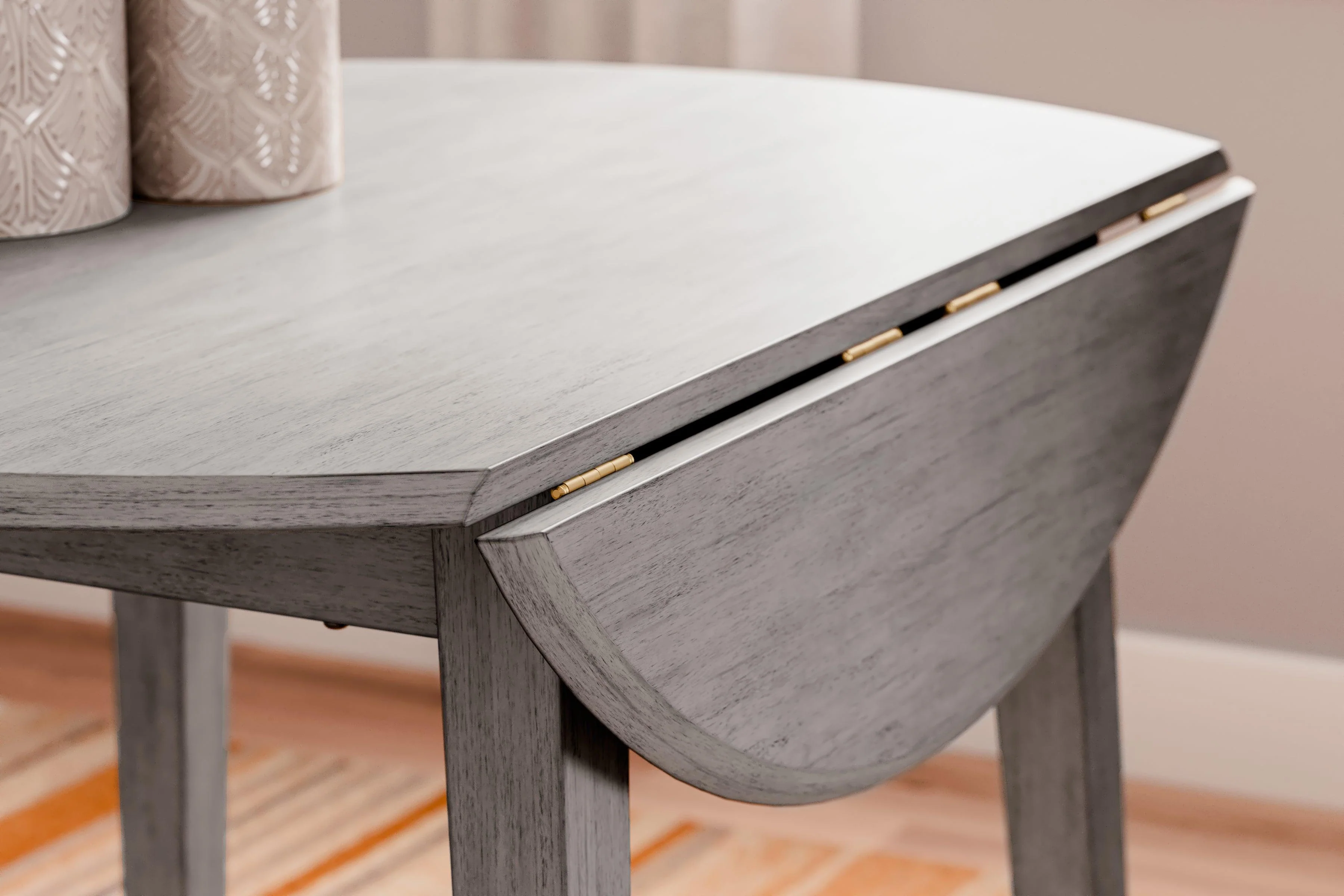 Shullden Gray Dining Table and 2 Chairs - Image 16