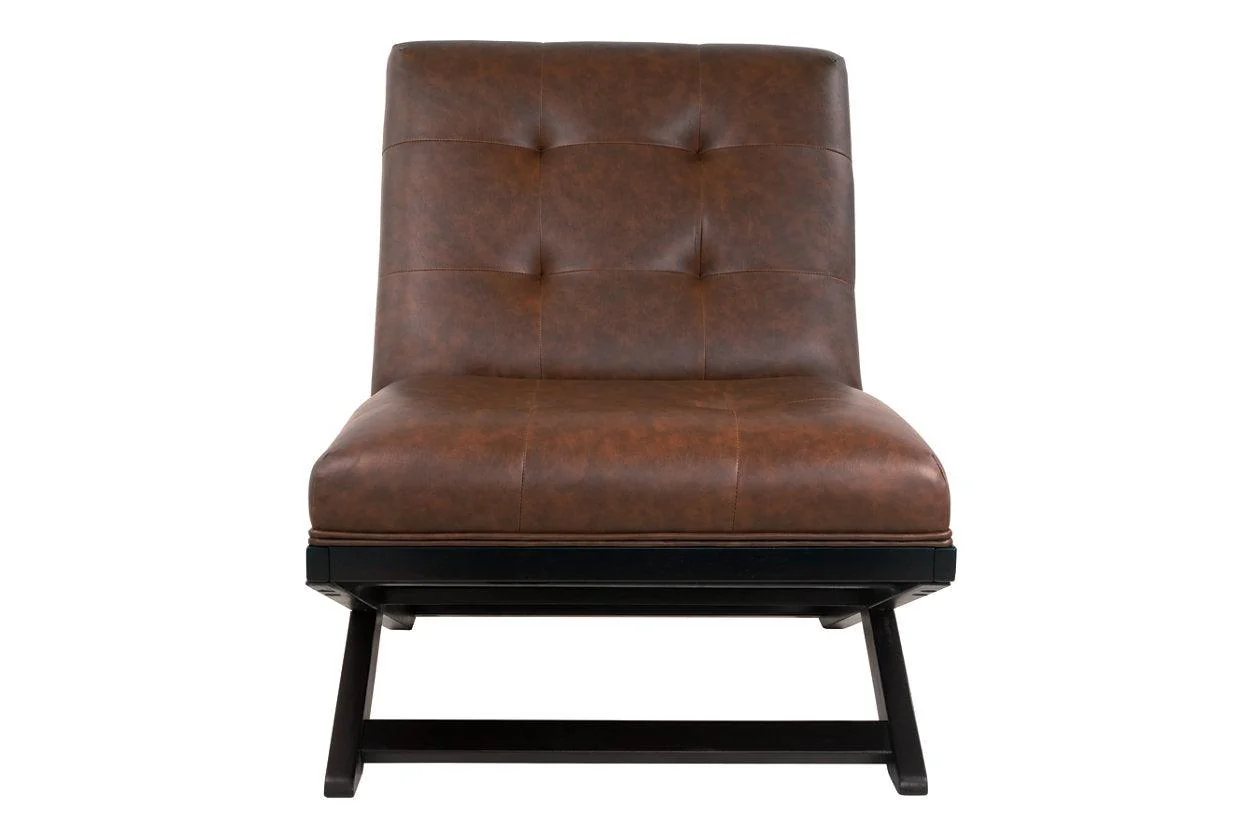 Sidewinder Brown Accent Chair - Image 4