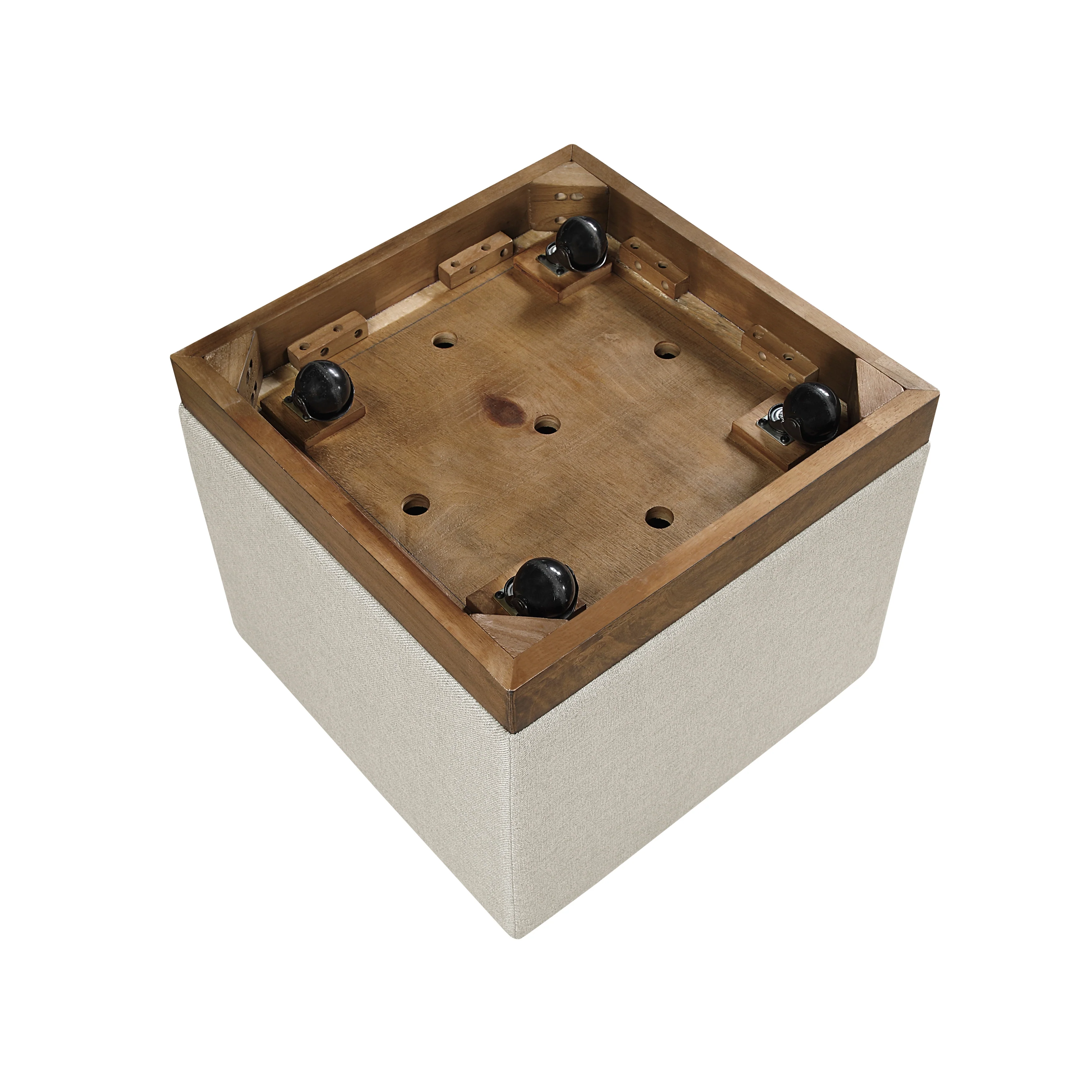 Sienna Light Gray Cocktail Table - Image 7