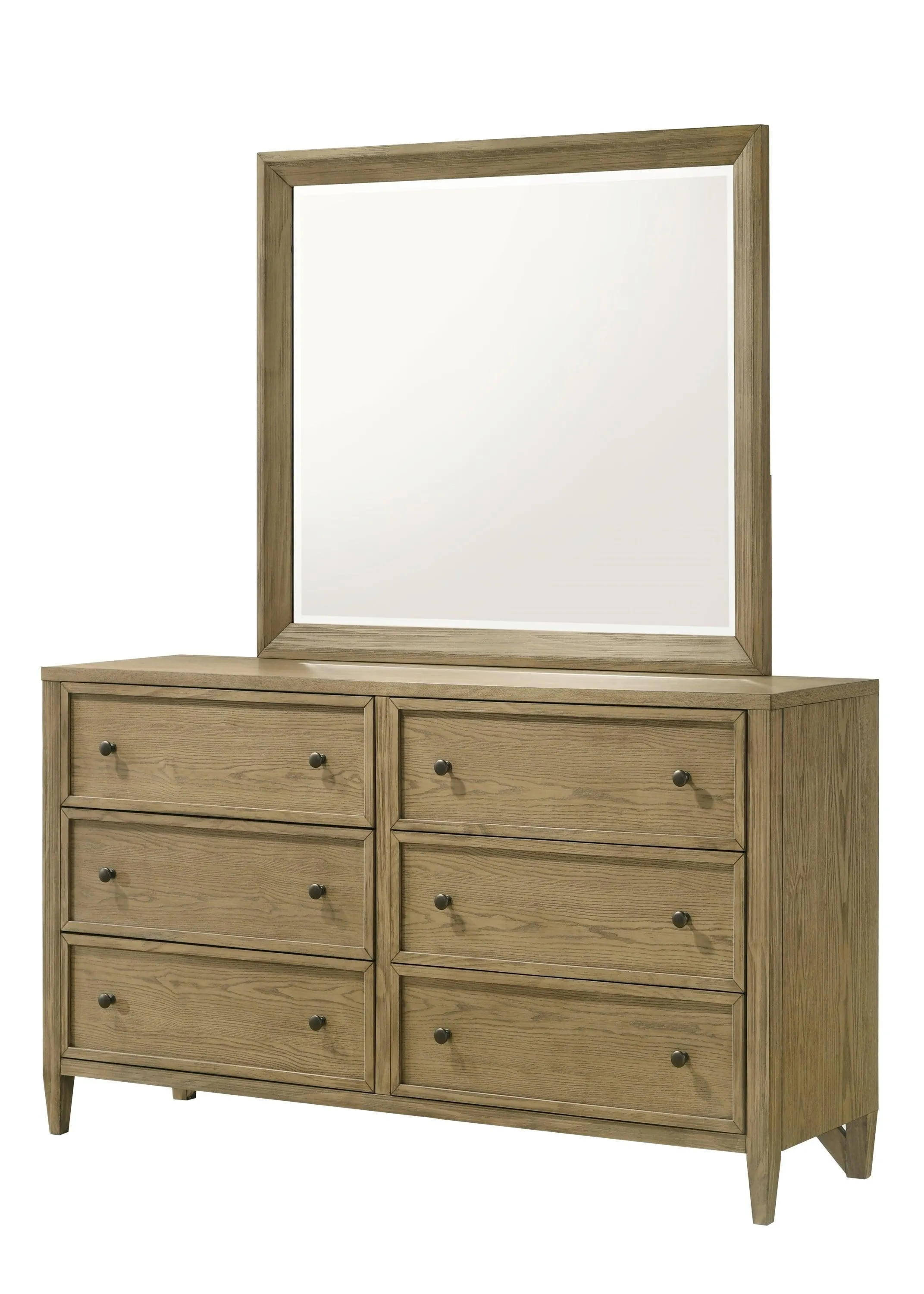 Sienna Rustic Natural Canopy Platform Bedroom Set - Image 6