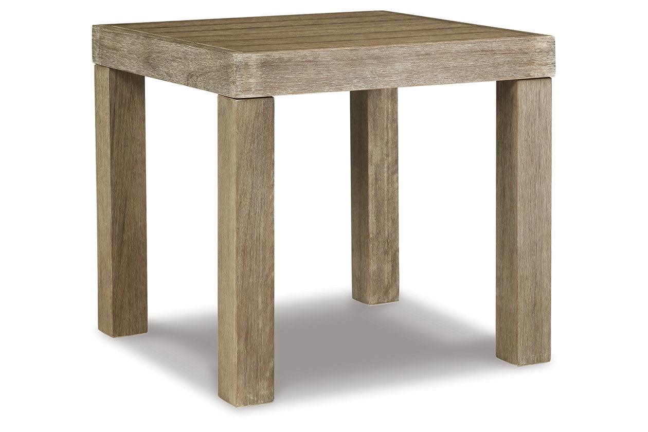 Silo Point Brown Outdoor End Table - Image 2