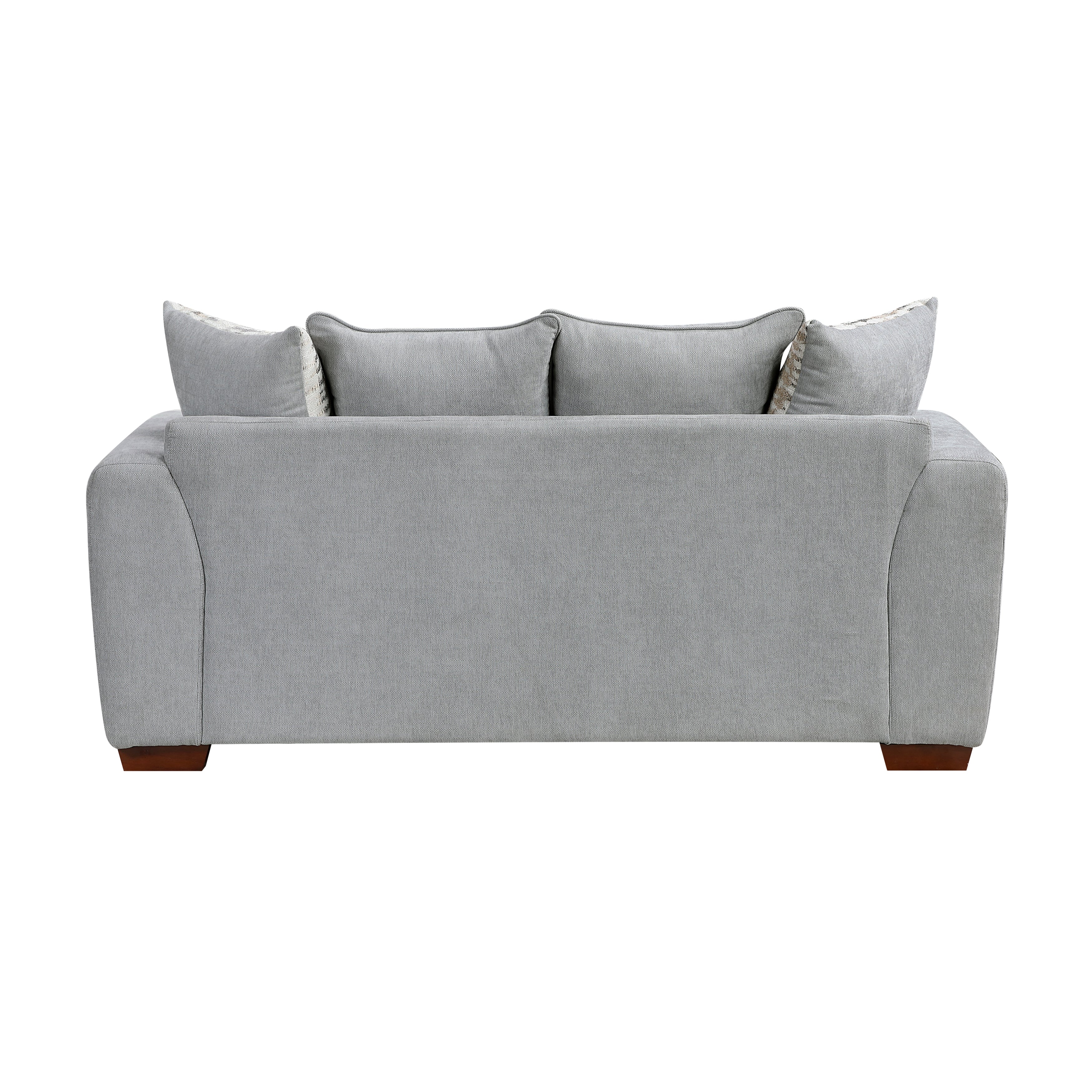 Silverthorne Gray Loveseat - Image 4
