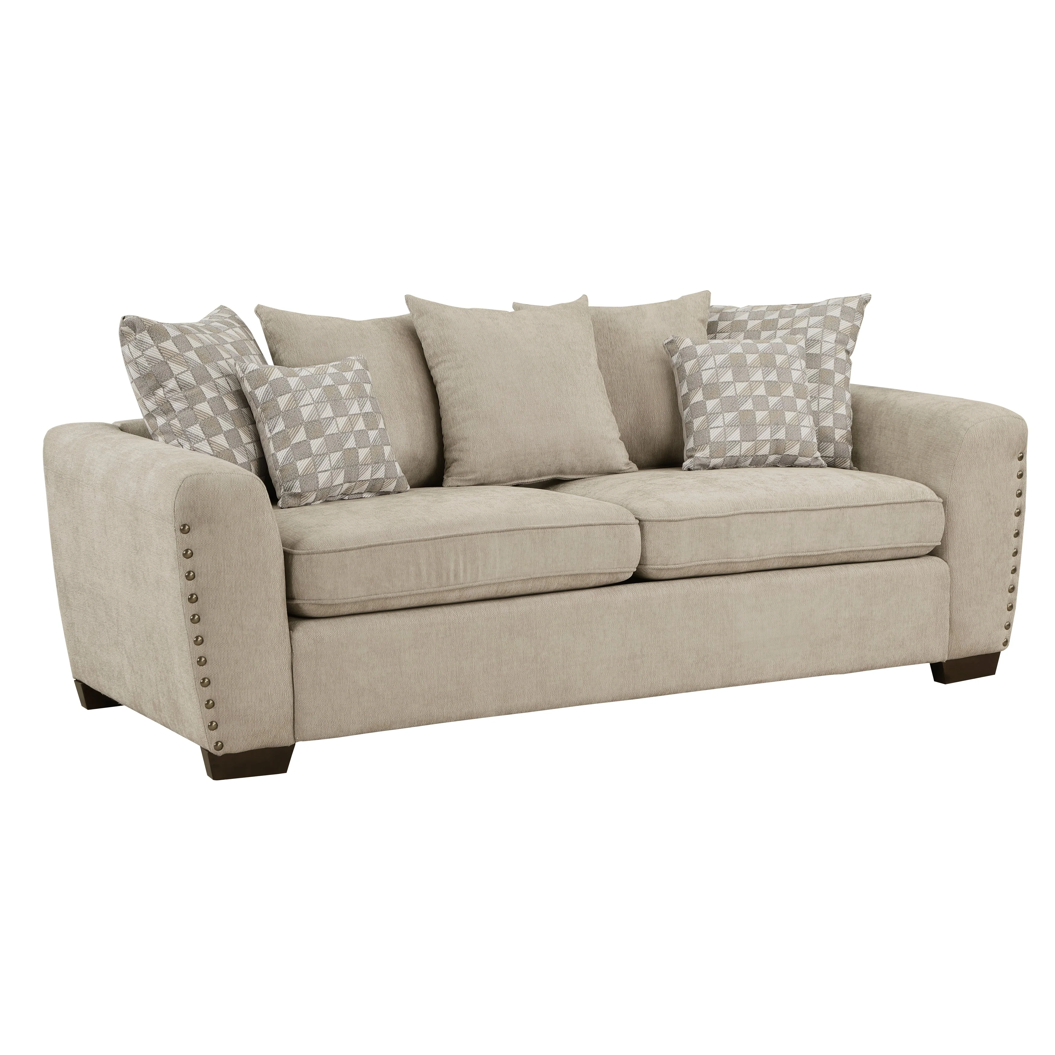 Silverthorne Light Brown Sofa - Image 3