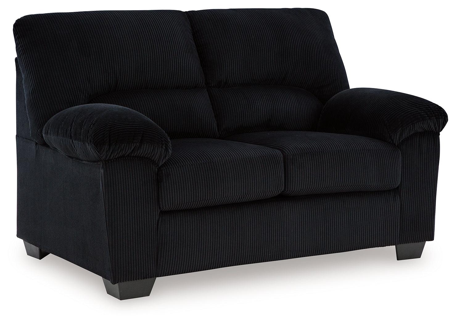 SimpleJoy Onyx Loveseat - Image 2