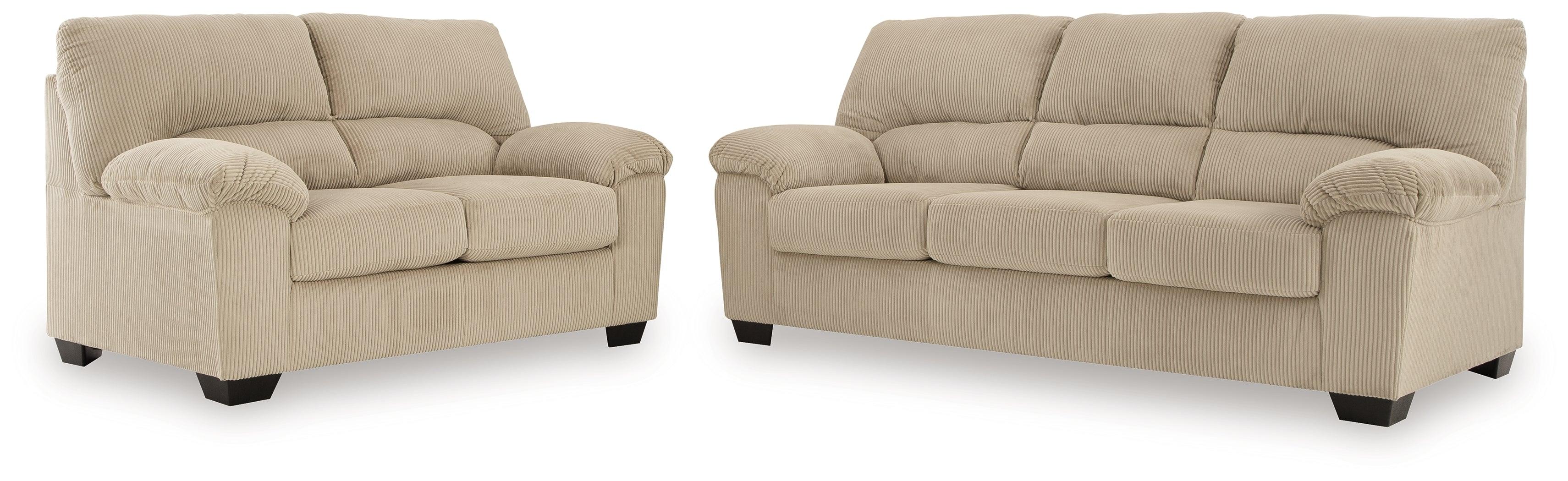 SimpleJoy Sand Sofa & Loveseat - Image 3