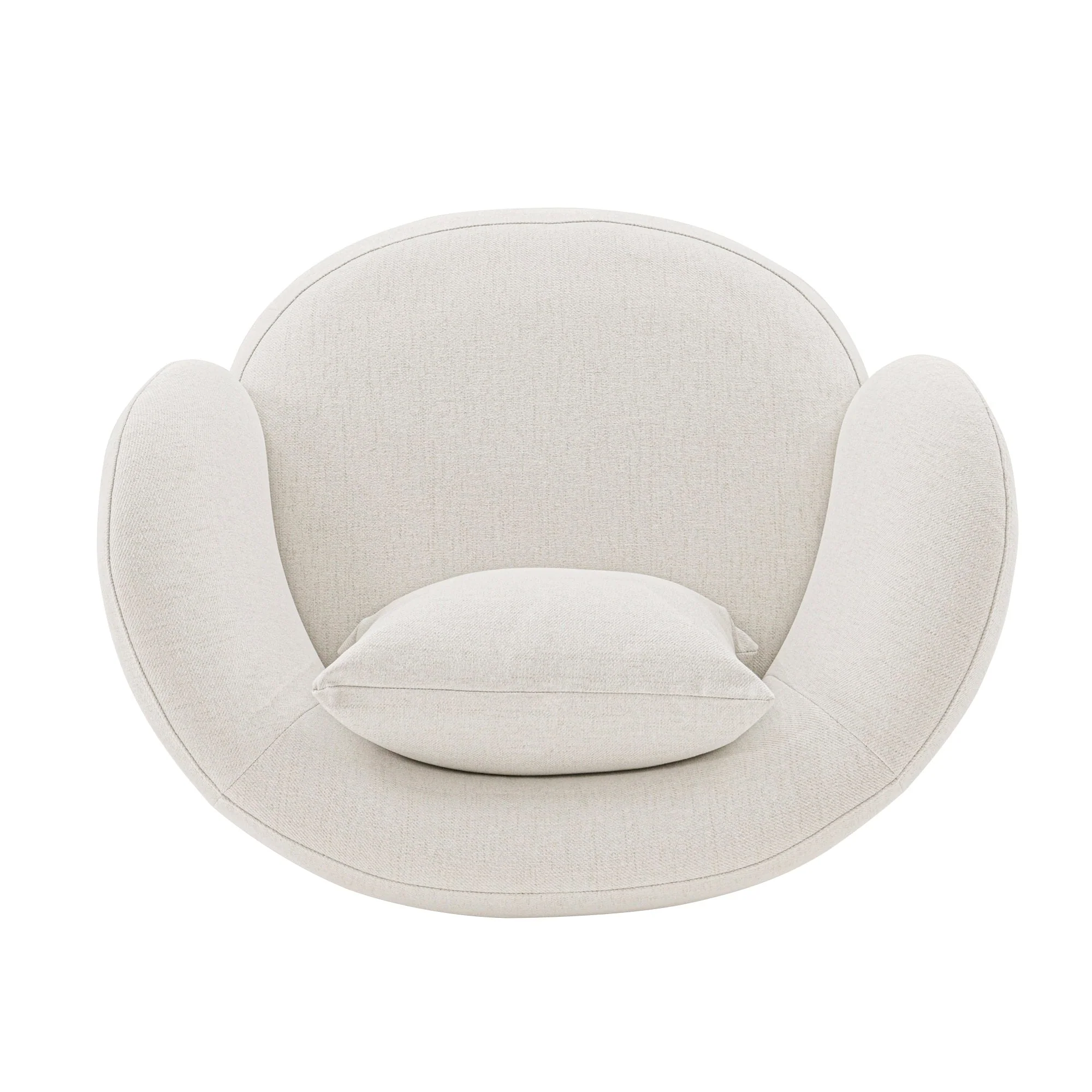 Siri Accent Chair in Cream (set of 2) - Image 8