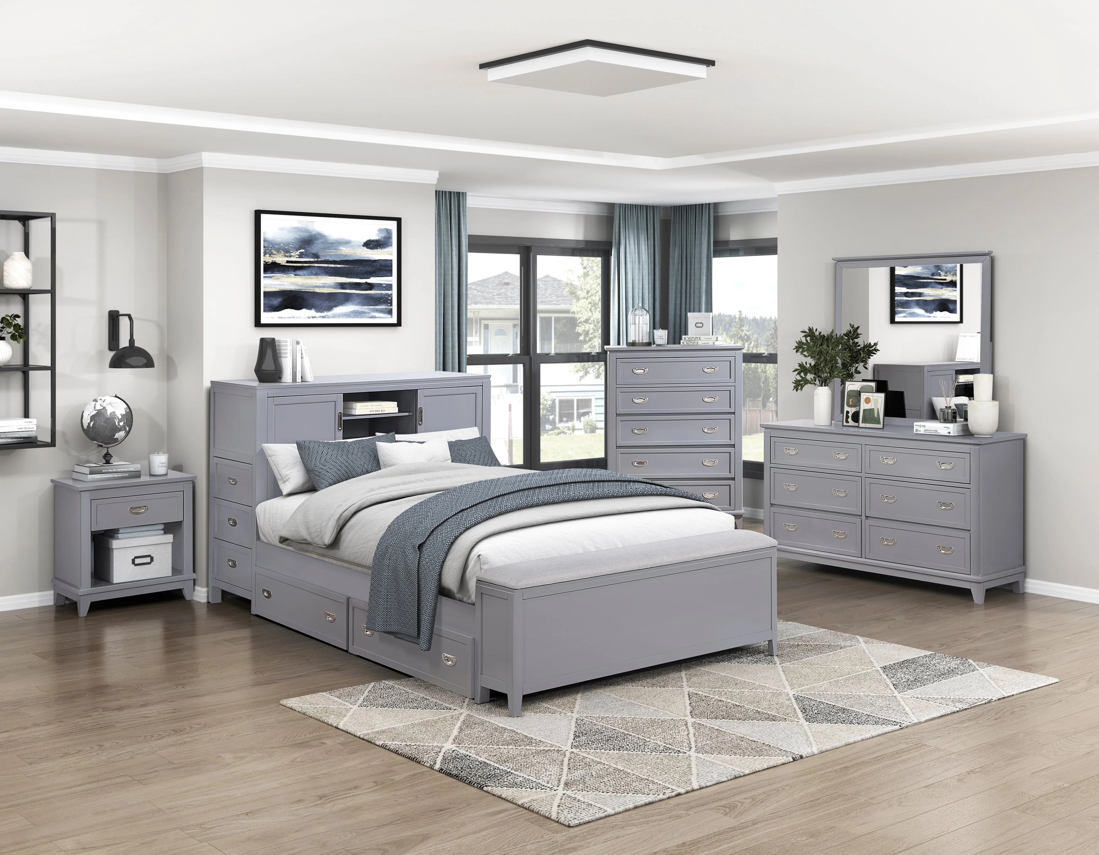 Sloane Gray Dresser - Image 13