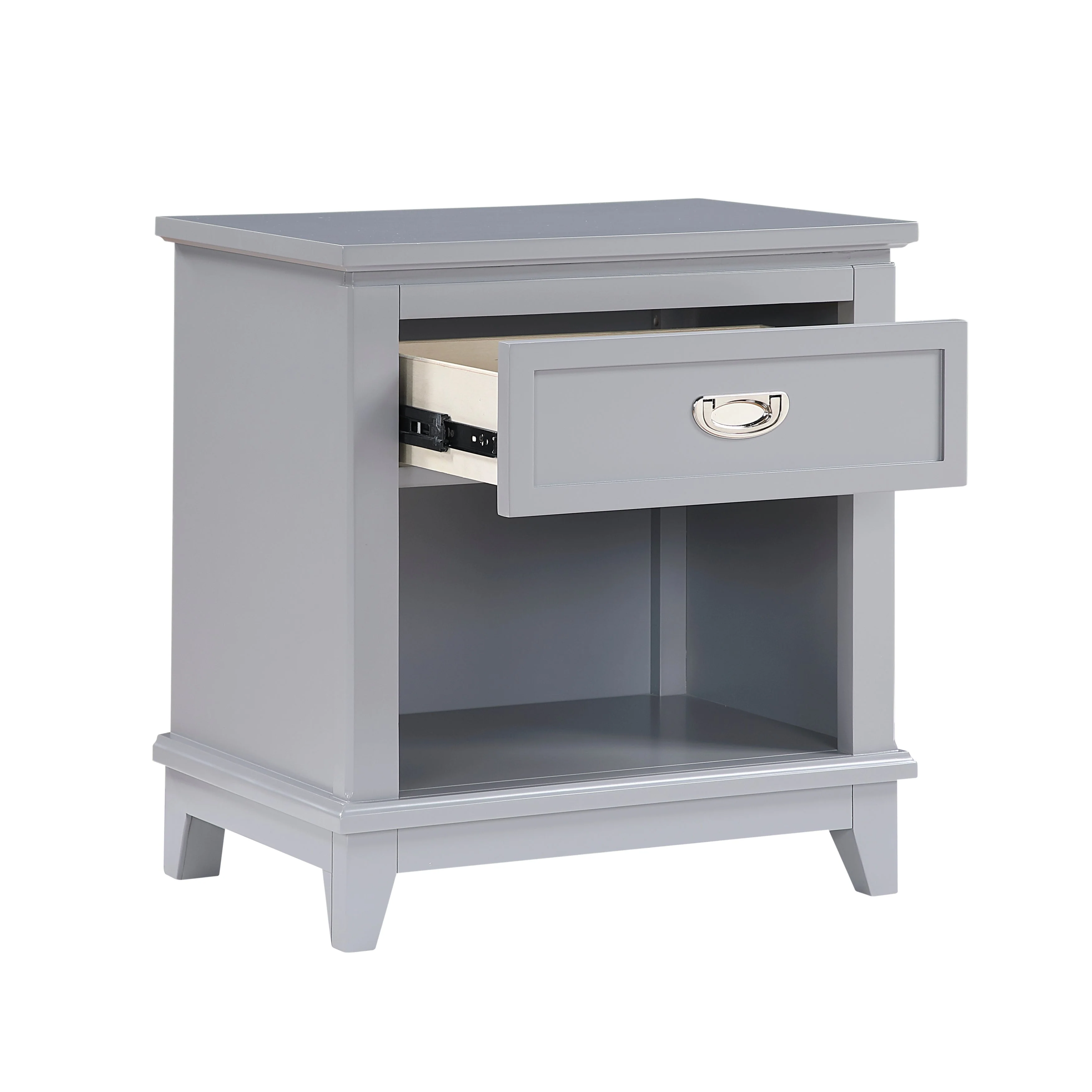 Sloane Gray Nightstand - Image 3