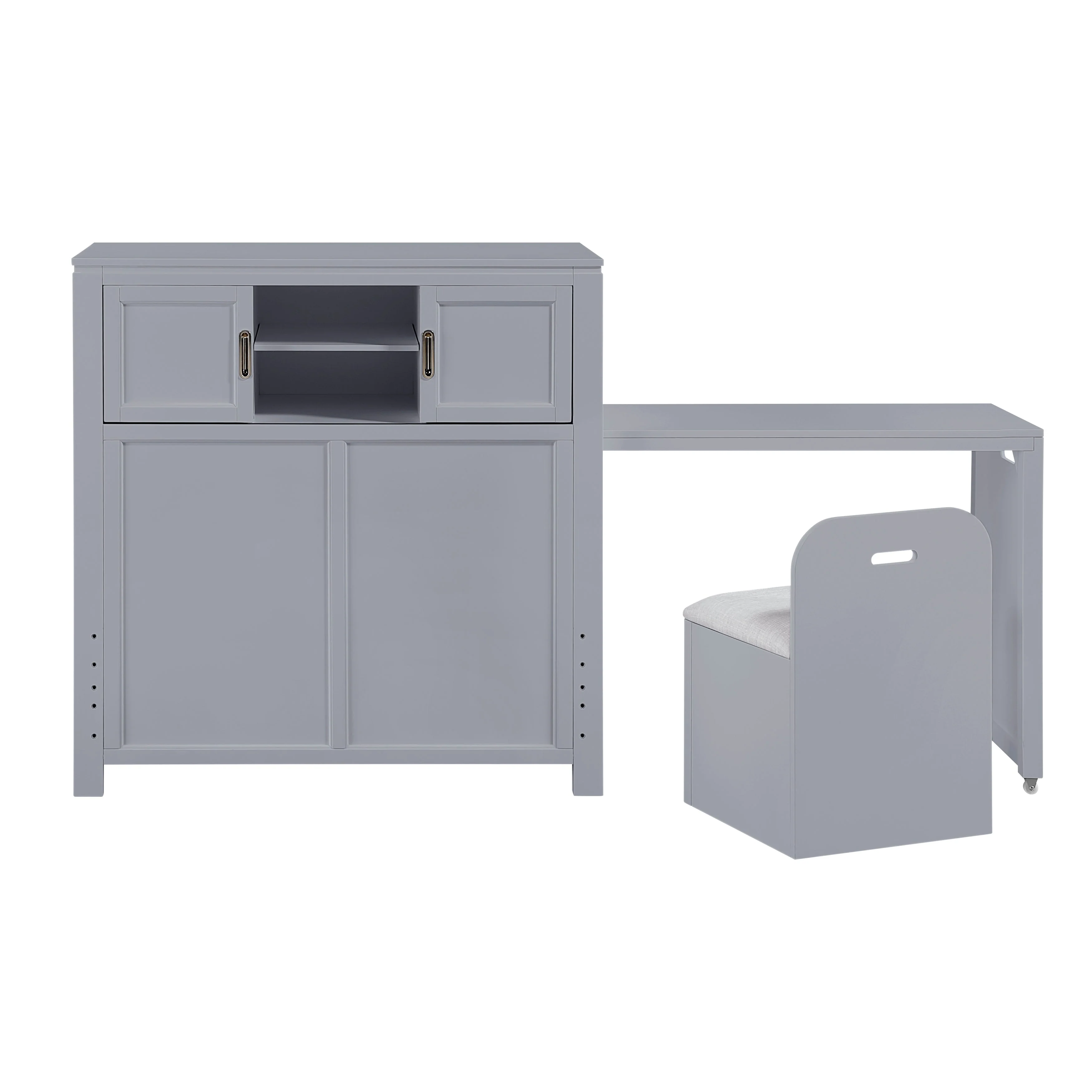 Sloane Gray Twin Bookcase Bed - Image 12