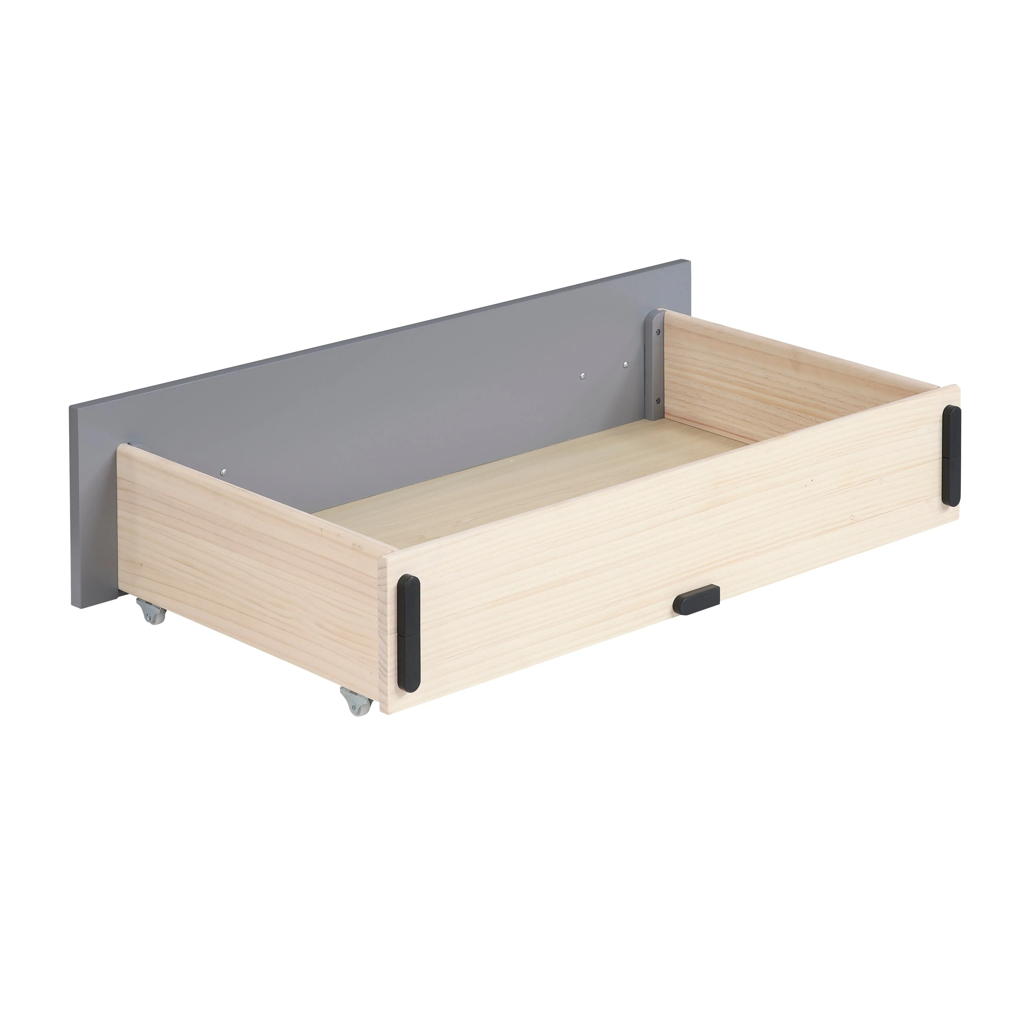 Sloane Gray Twin Bookcase Bed - Image 21