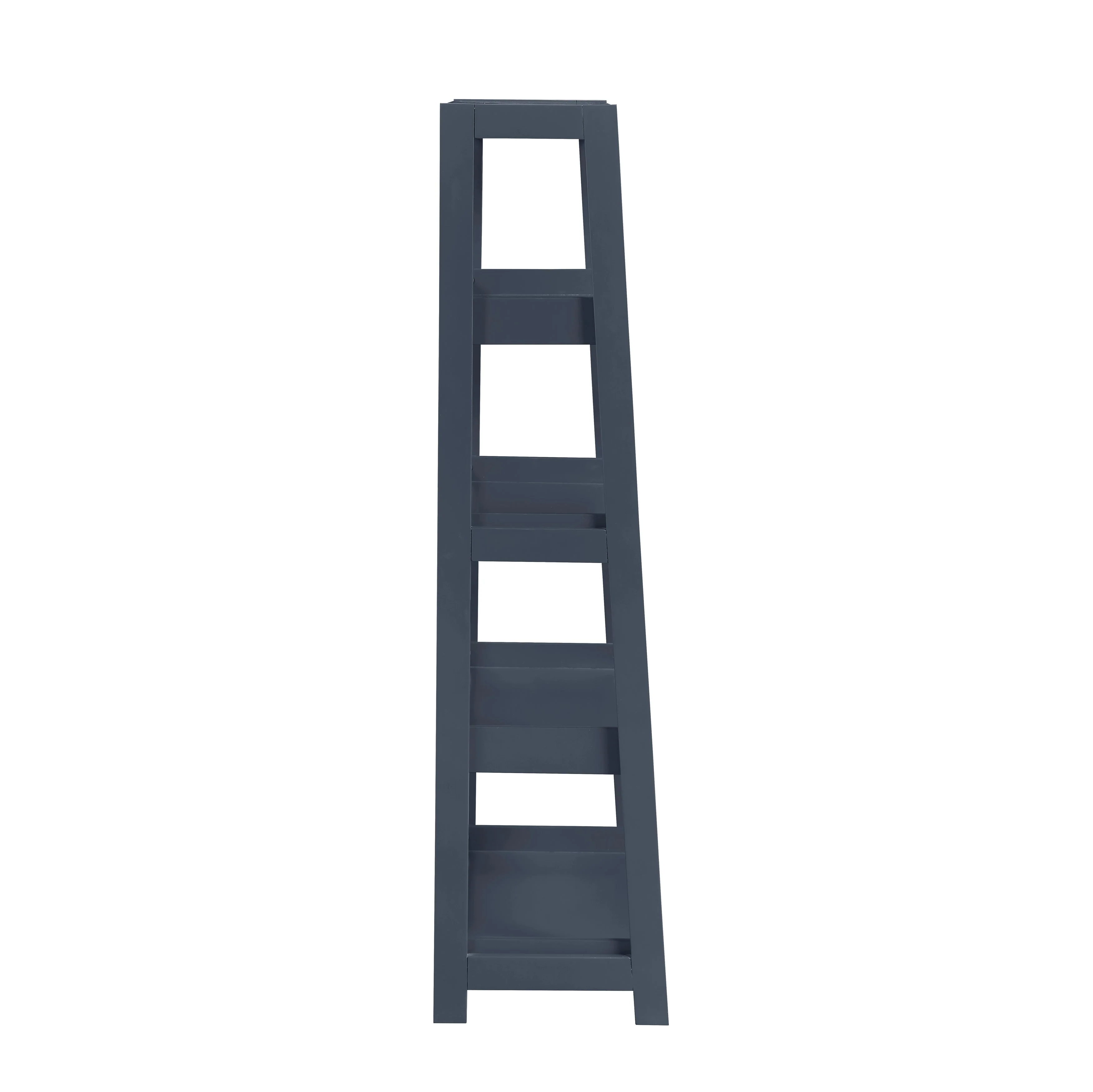 Sloane Navy Blue Bookcase with 4 Fixed Shelves - Image 3