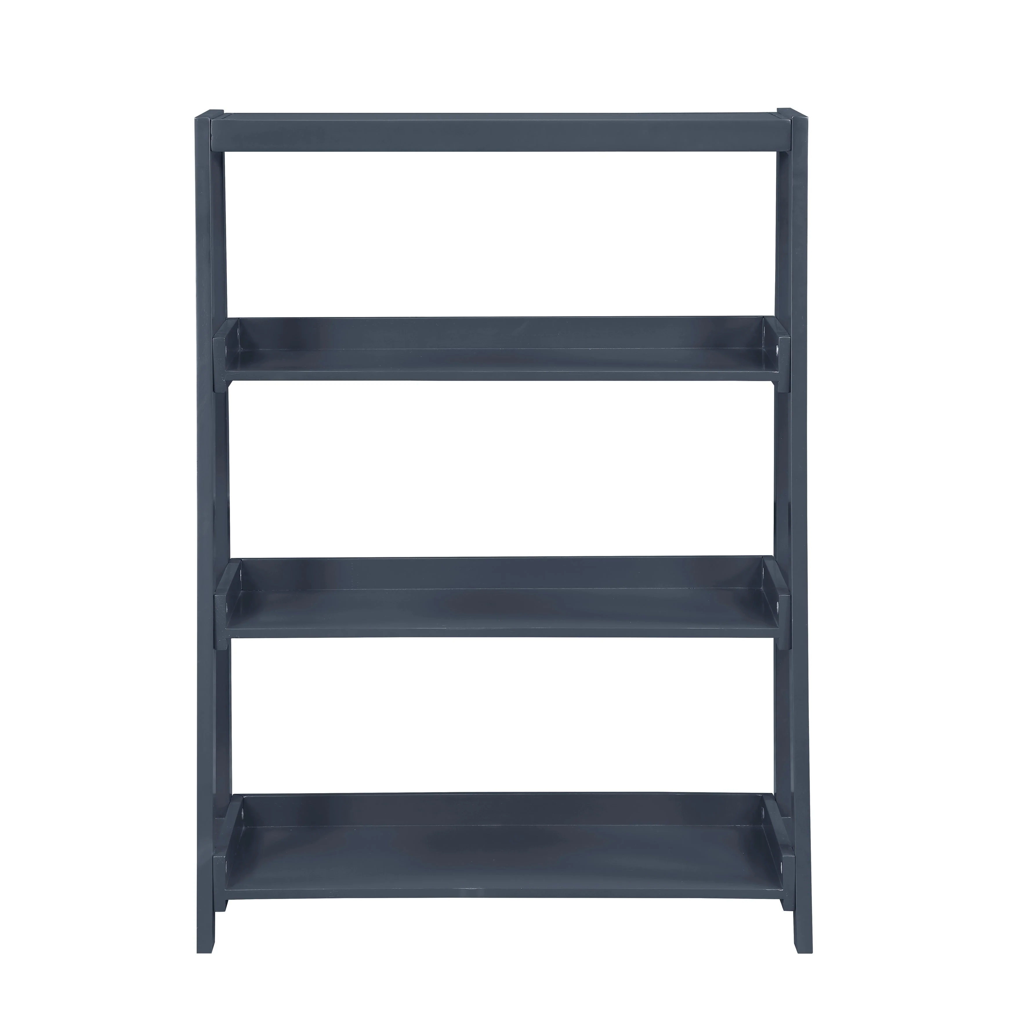 Sloane Navy Blue Bookcase with 3 Fixed Shelves - Image 2