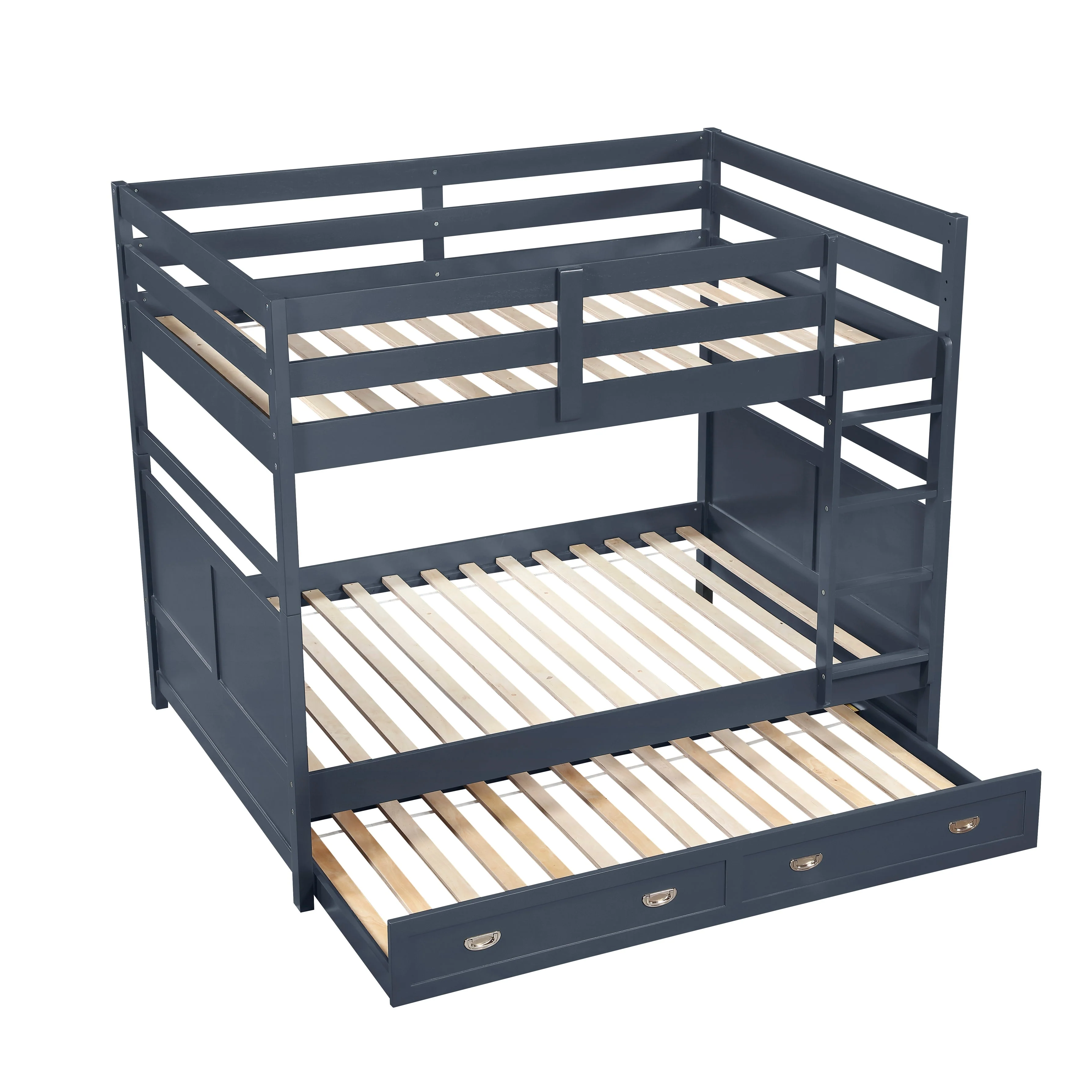Sloane Navy Blue Full/Full Bunk Bed - Image 12