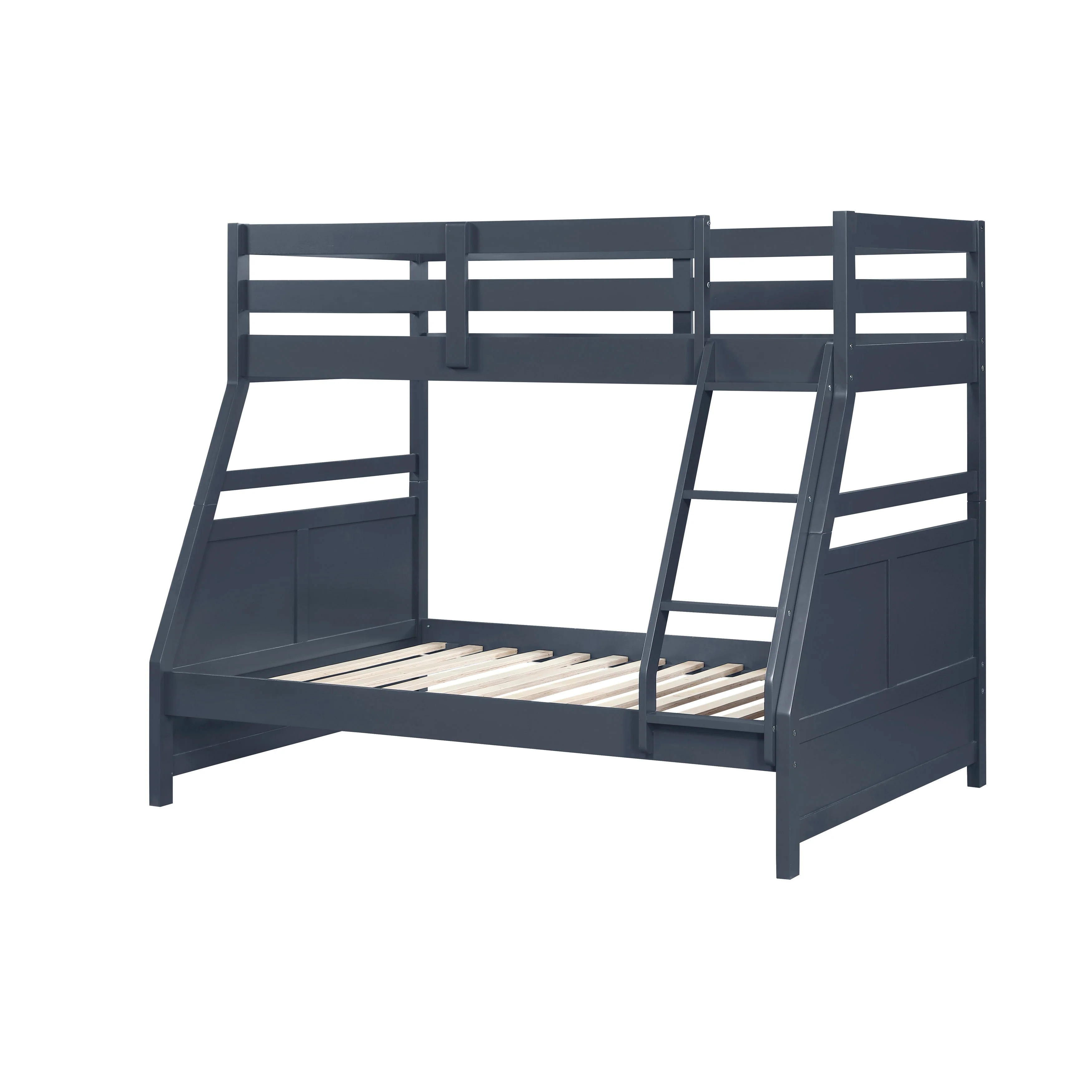 Sloane Navy Blue Twin/Full Bunk Bed - Image 2