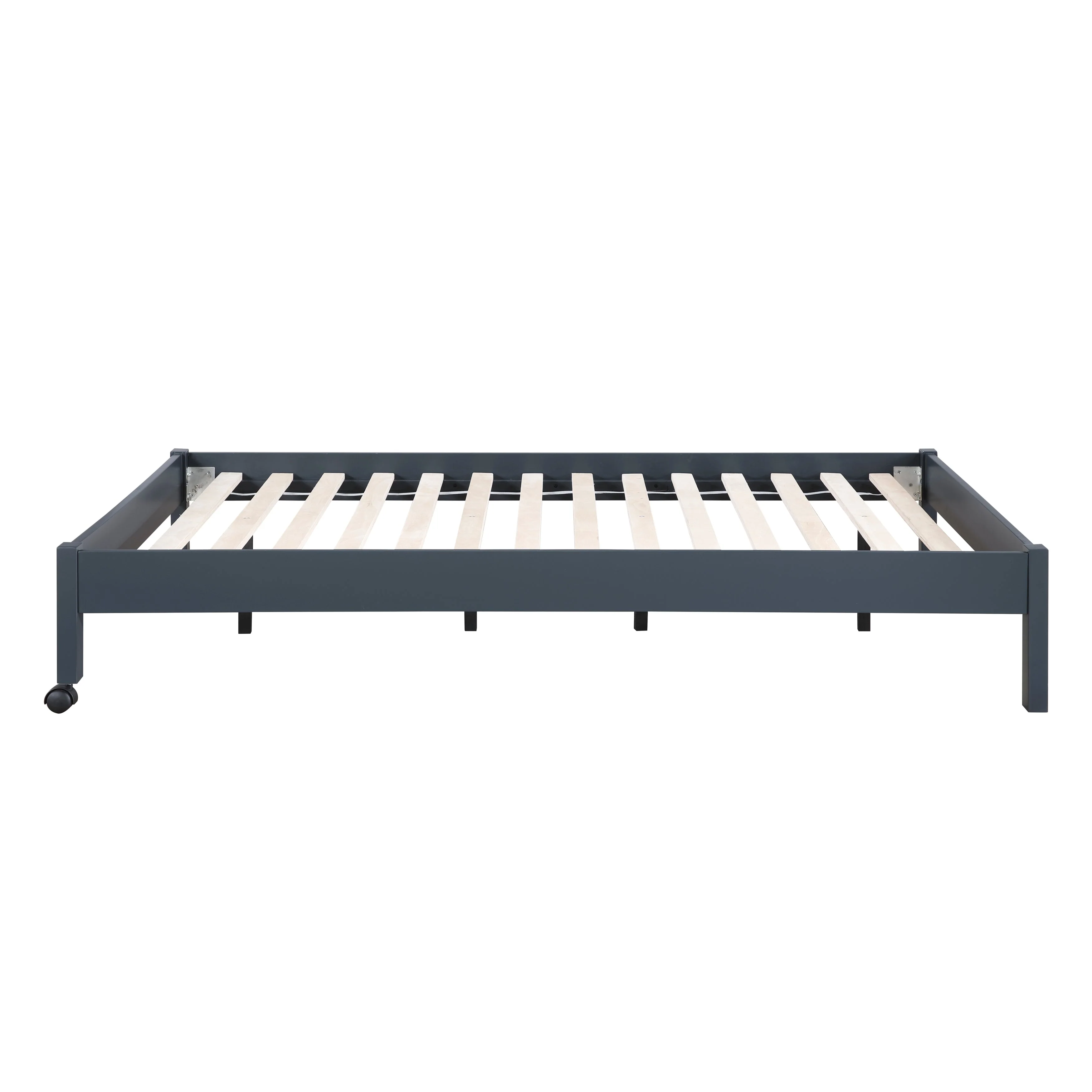 Sloane Navy Blue Twin/Full Loft Bunk Bed with Chest and Hidden Desk - Image 26