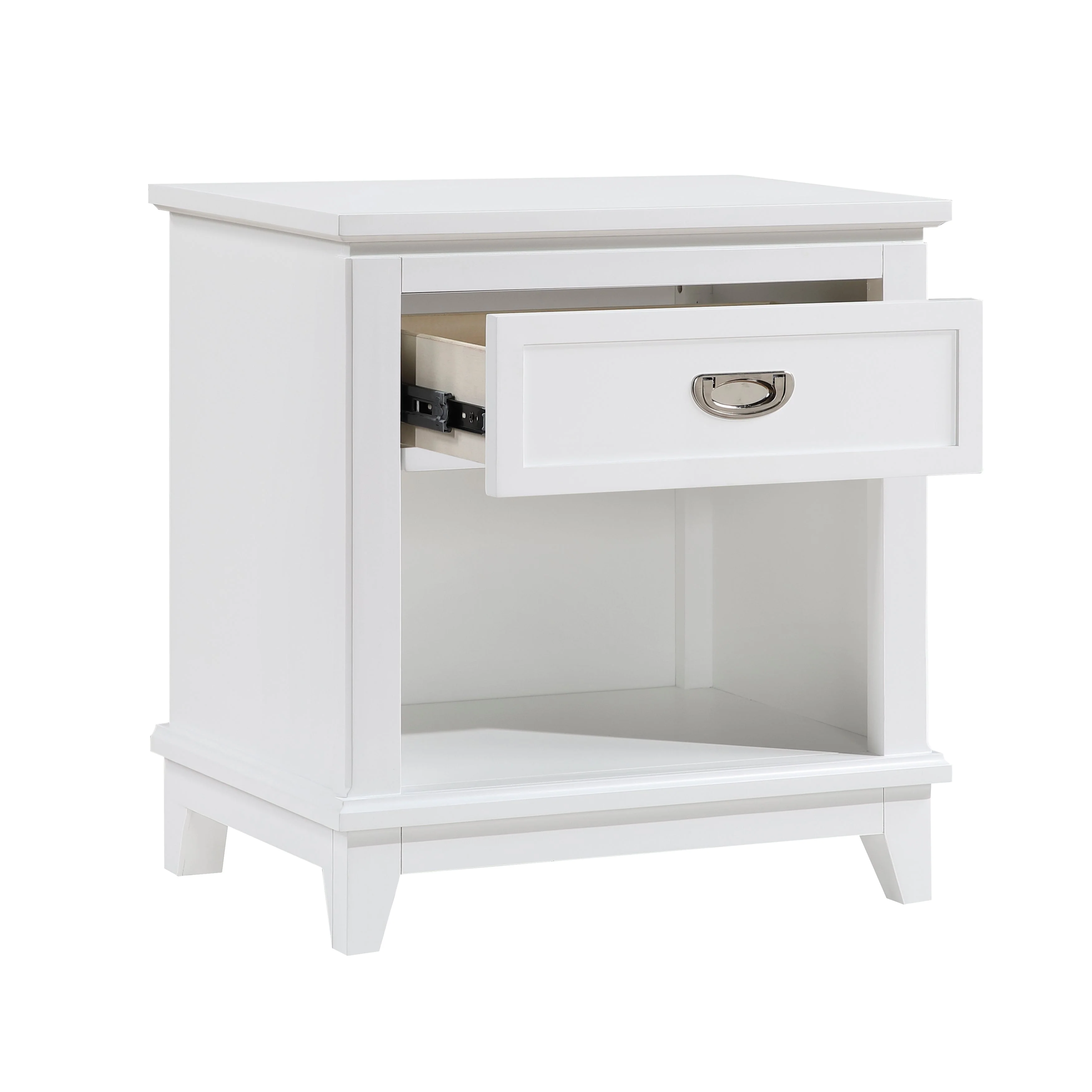 Sloane White Nightstand - Image 3
