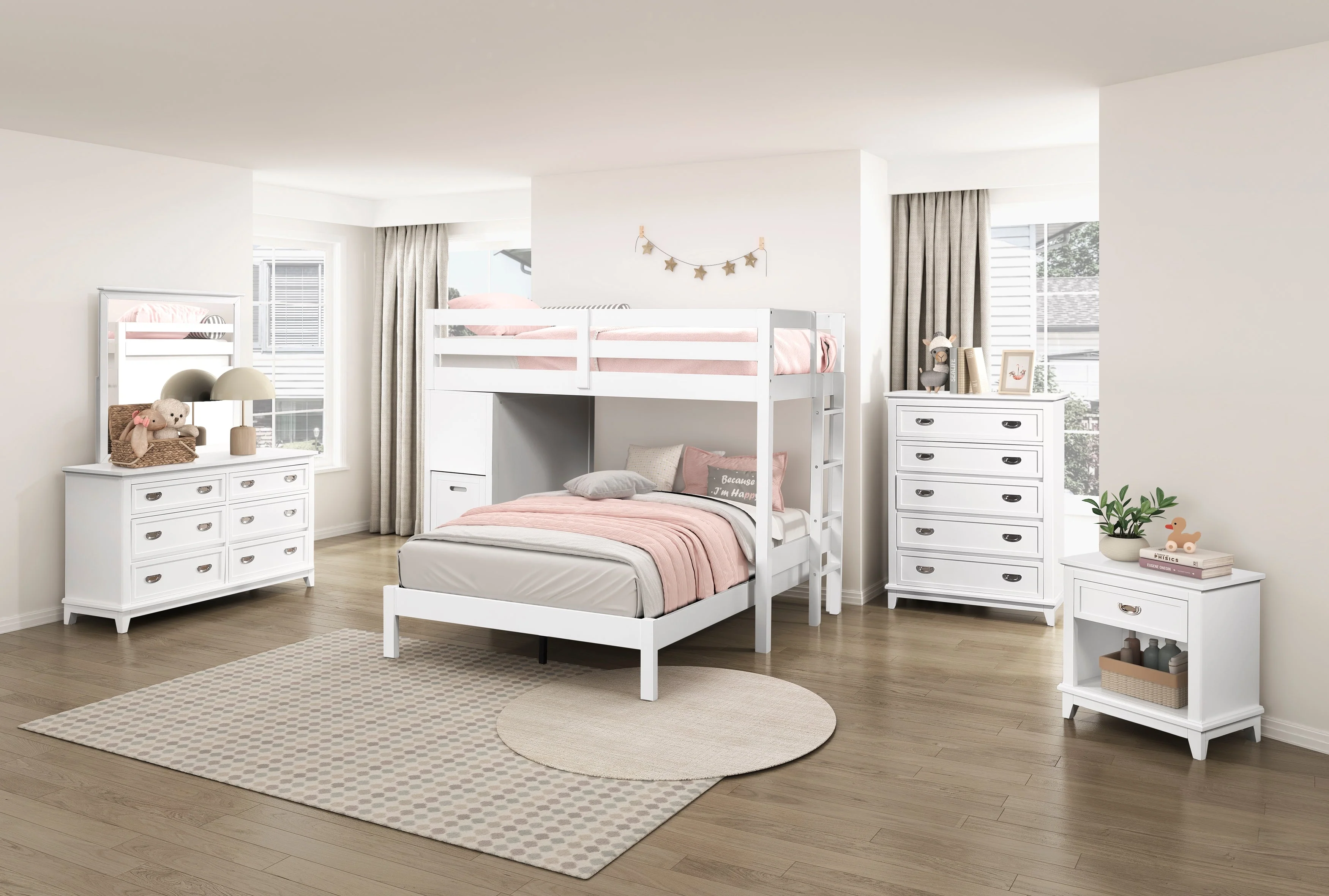 Sloane White Nightstand - Image 6
