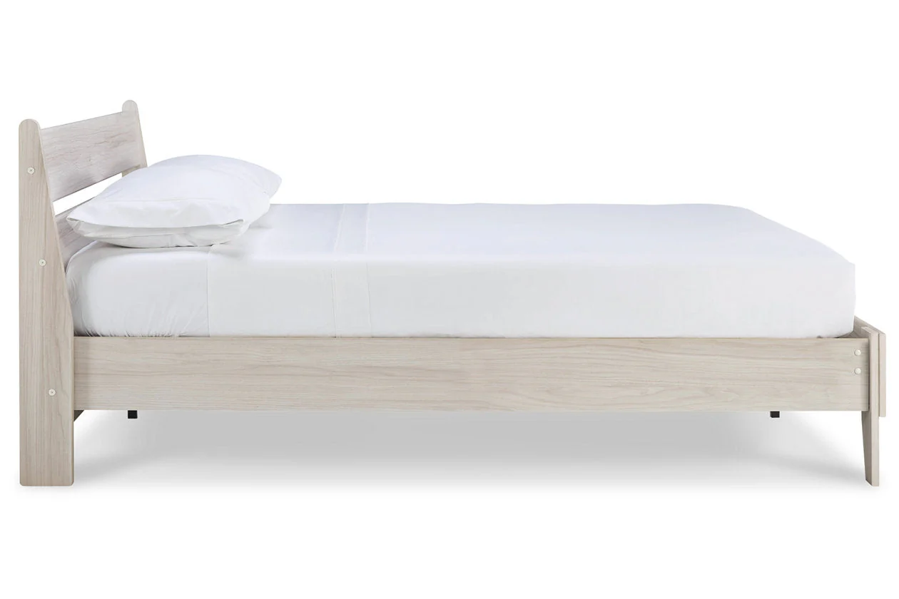 Socalle Natural Queen Platform Bed - Image 5