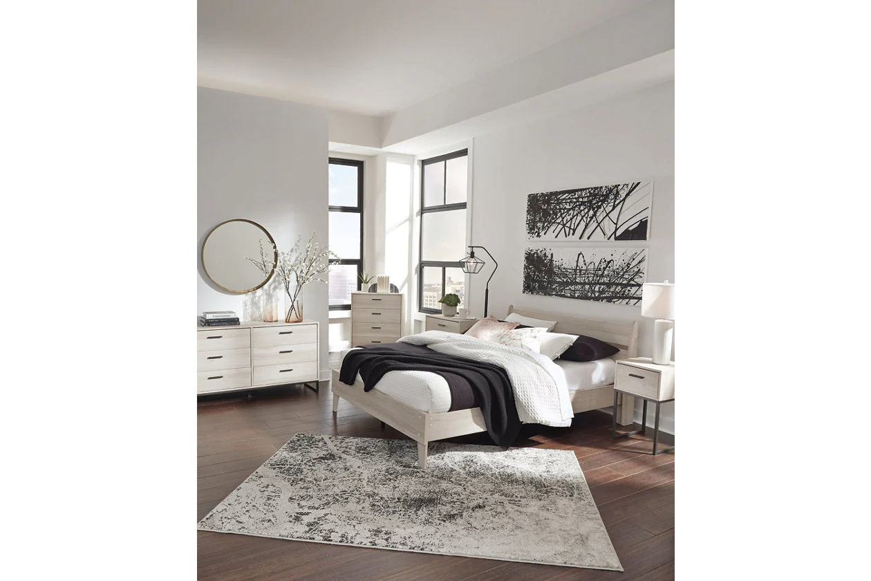 Socalle Natural Queen Platform Bed - Image 6