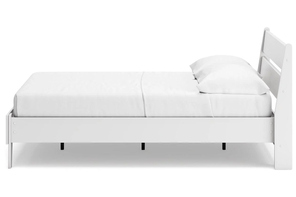 Socalle Two-tone Full Panel Platform Bed - Image 7