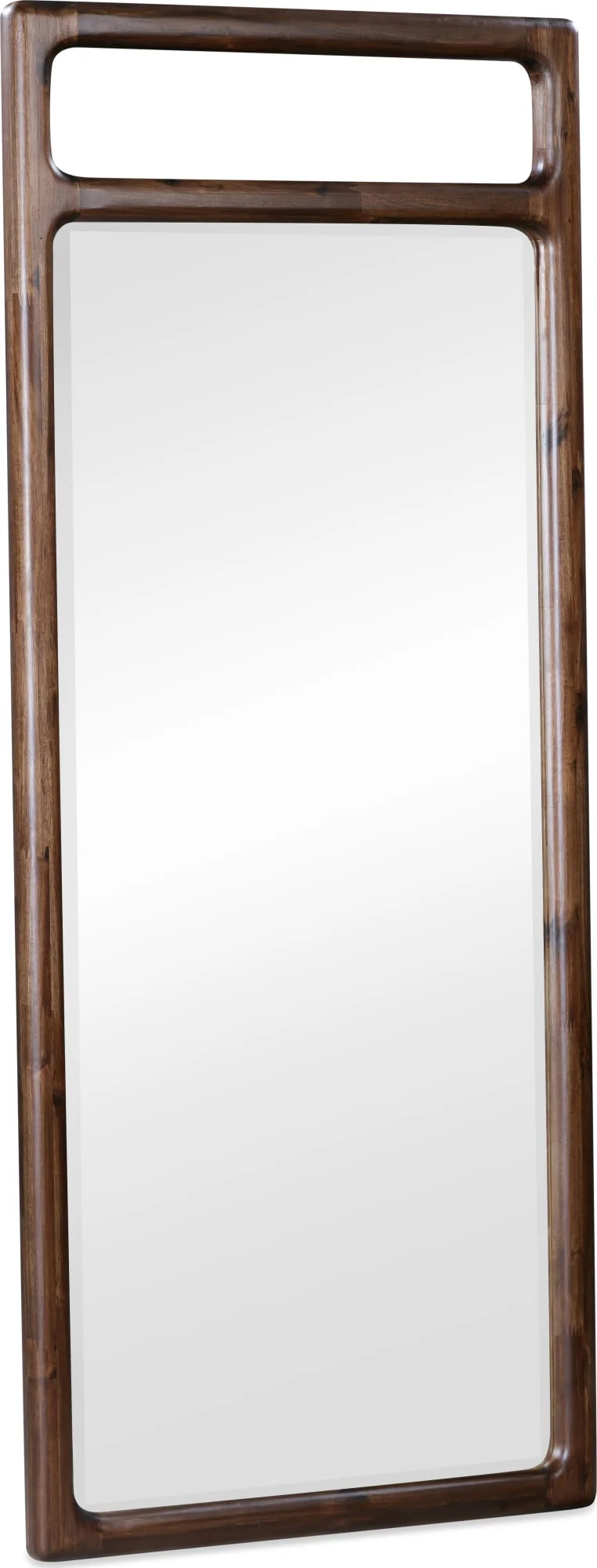 Sol Brown Spce Beveled Glass Floor Mirror - Image 3