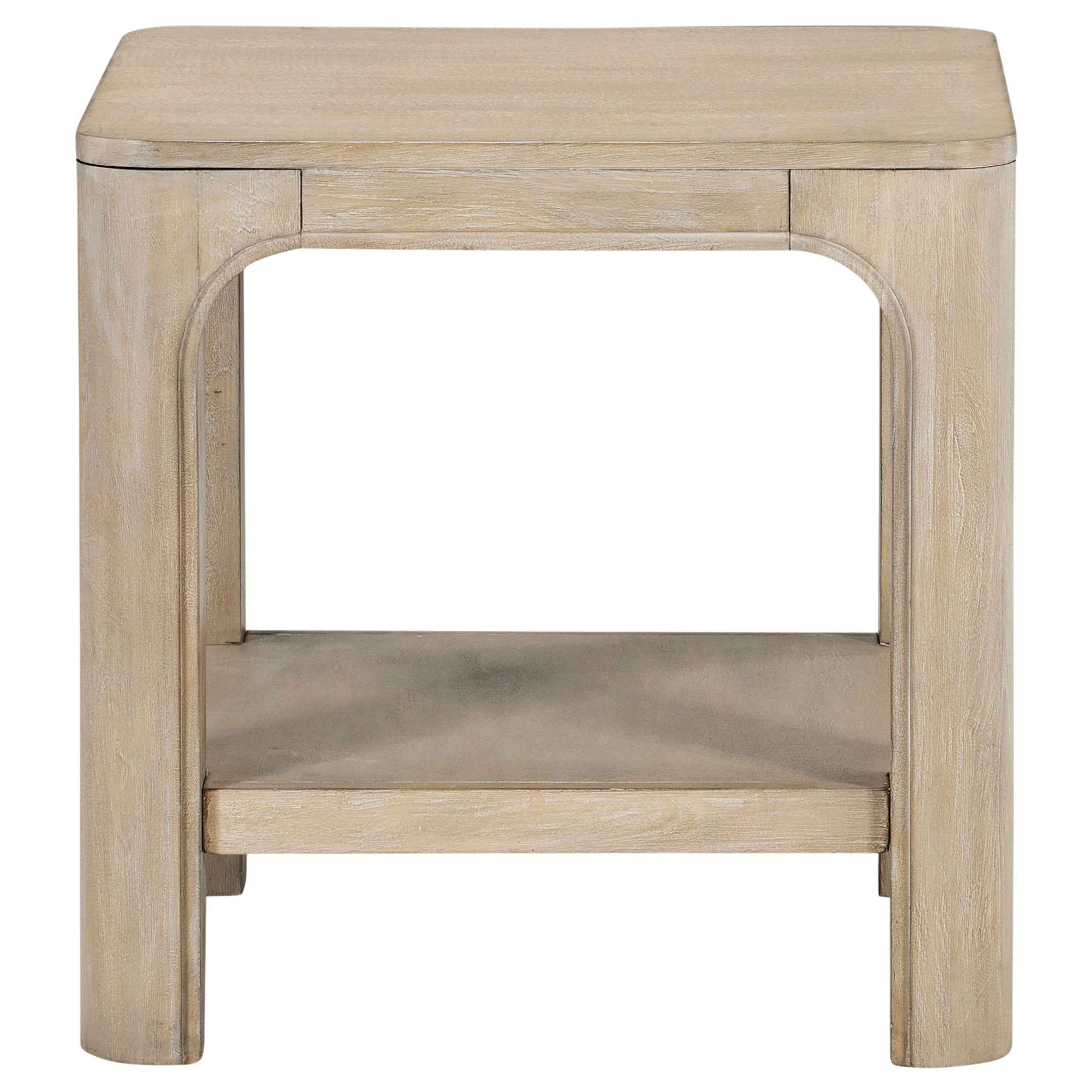 Solano Weathered Mango 2-piece Square Coffee Table Set - Image 4