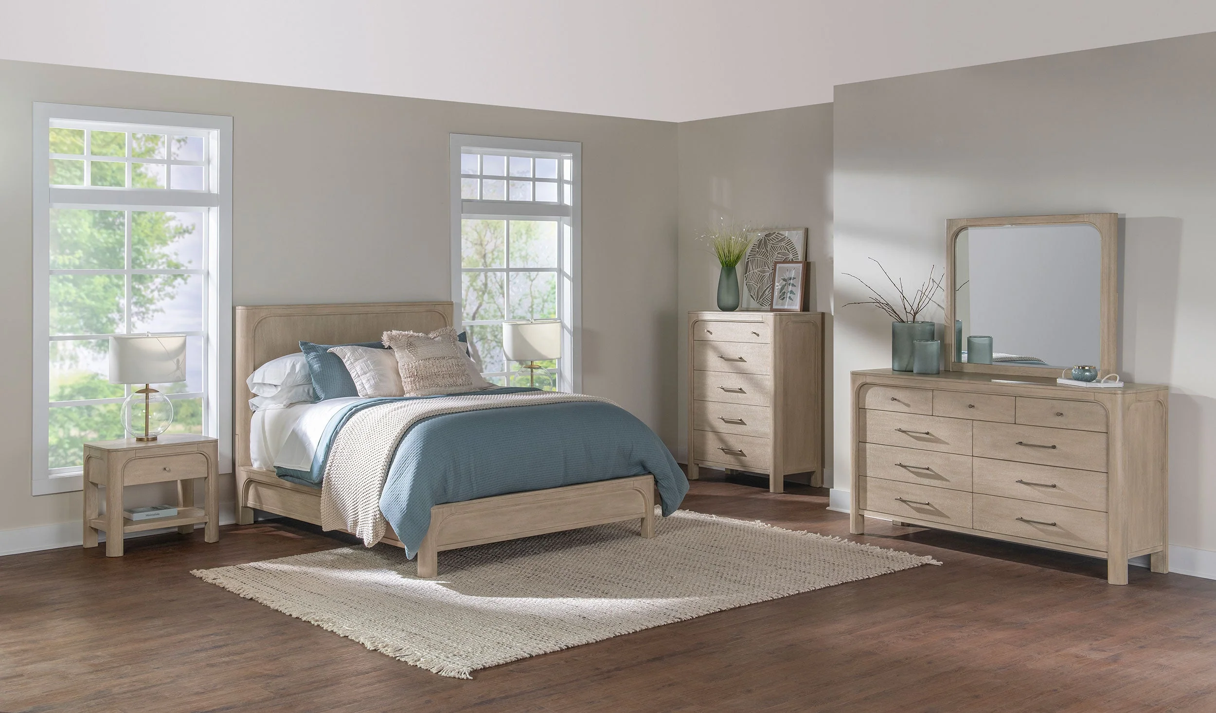 Solano Weathered Mango 9-drawer Bedroom Dresser Cabinet - Image 14