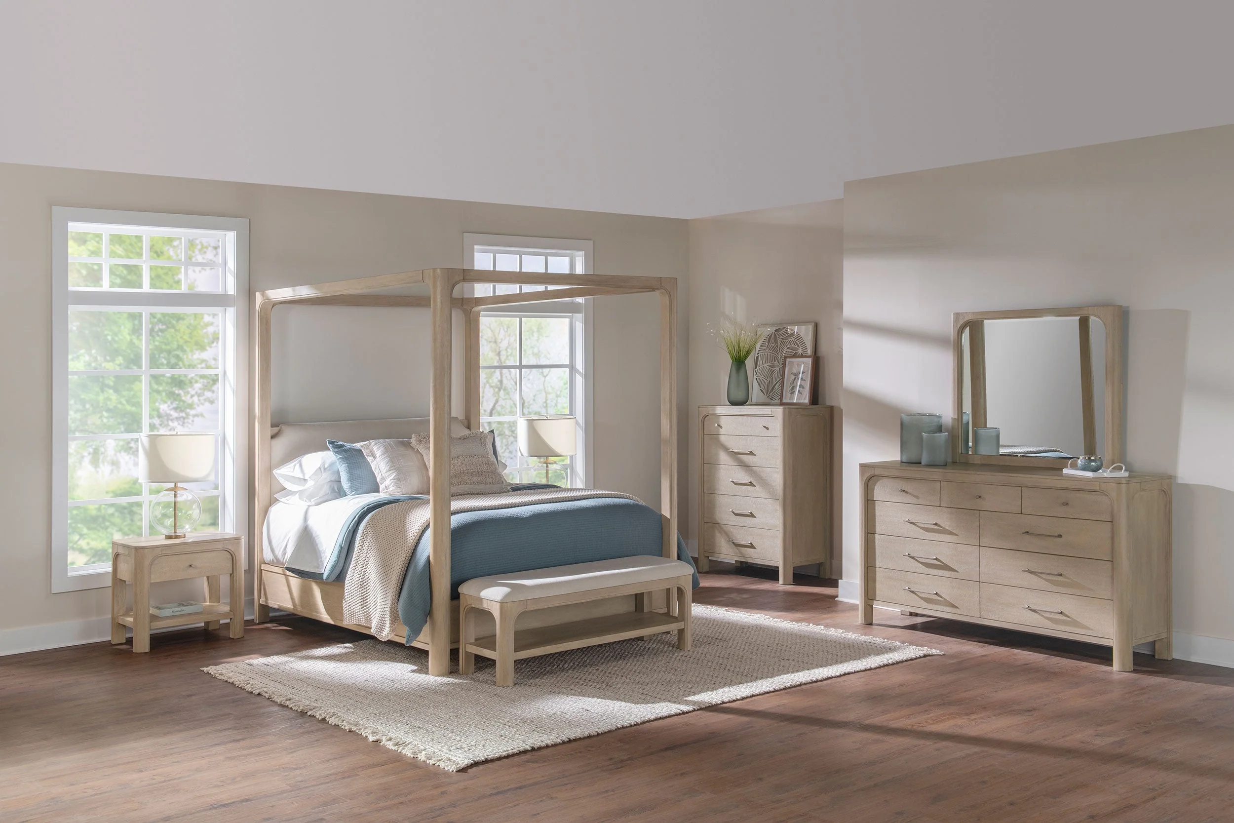 Solano Weathered Mango Dresser Mirror - Image 7