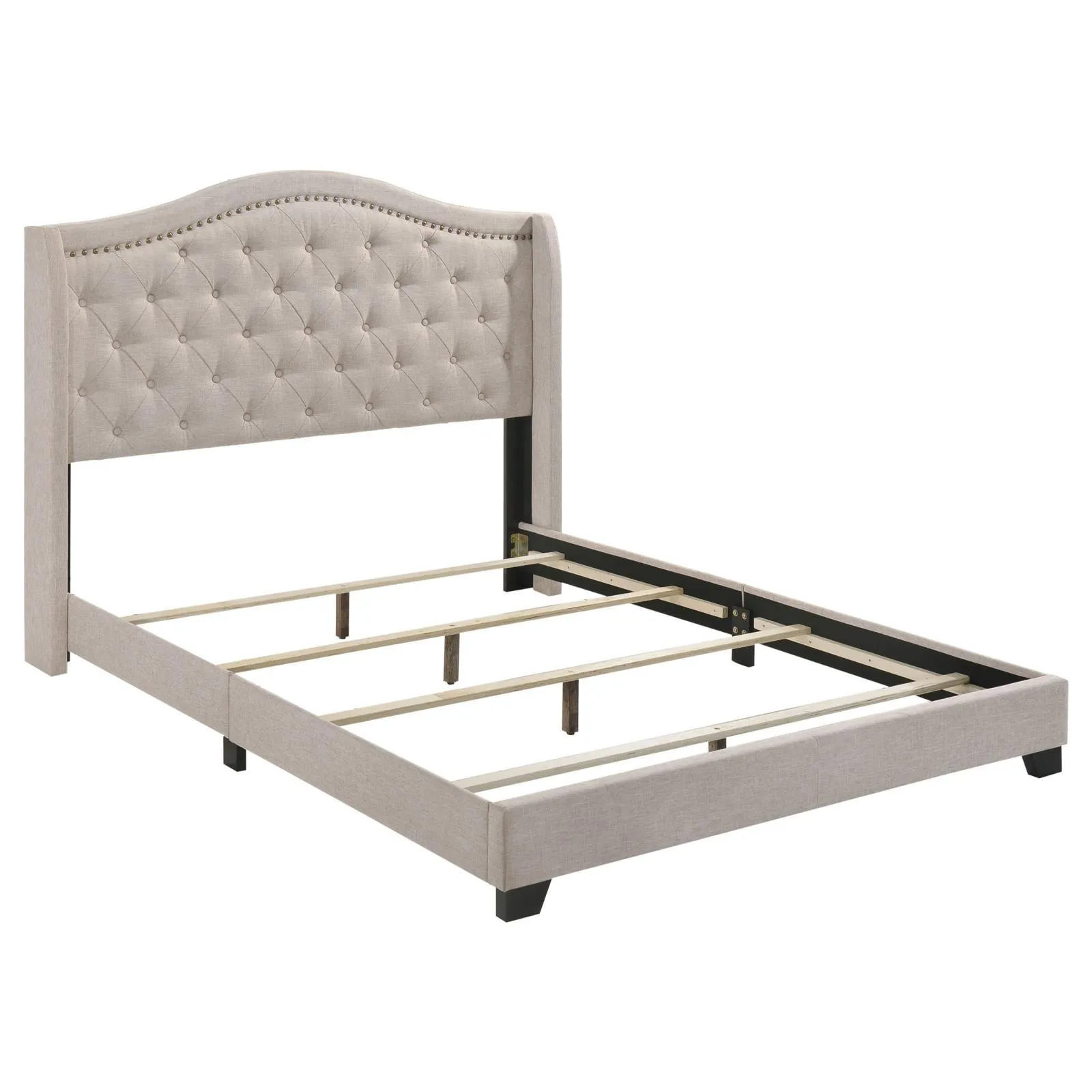 Sonoma Beige Camel Back Eastern King Bed - Image 3
