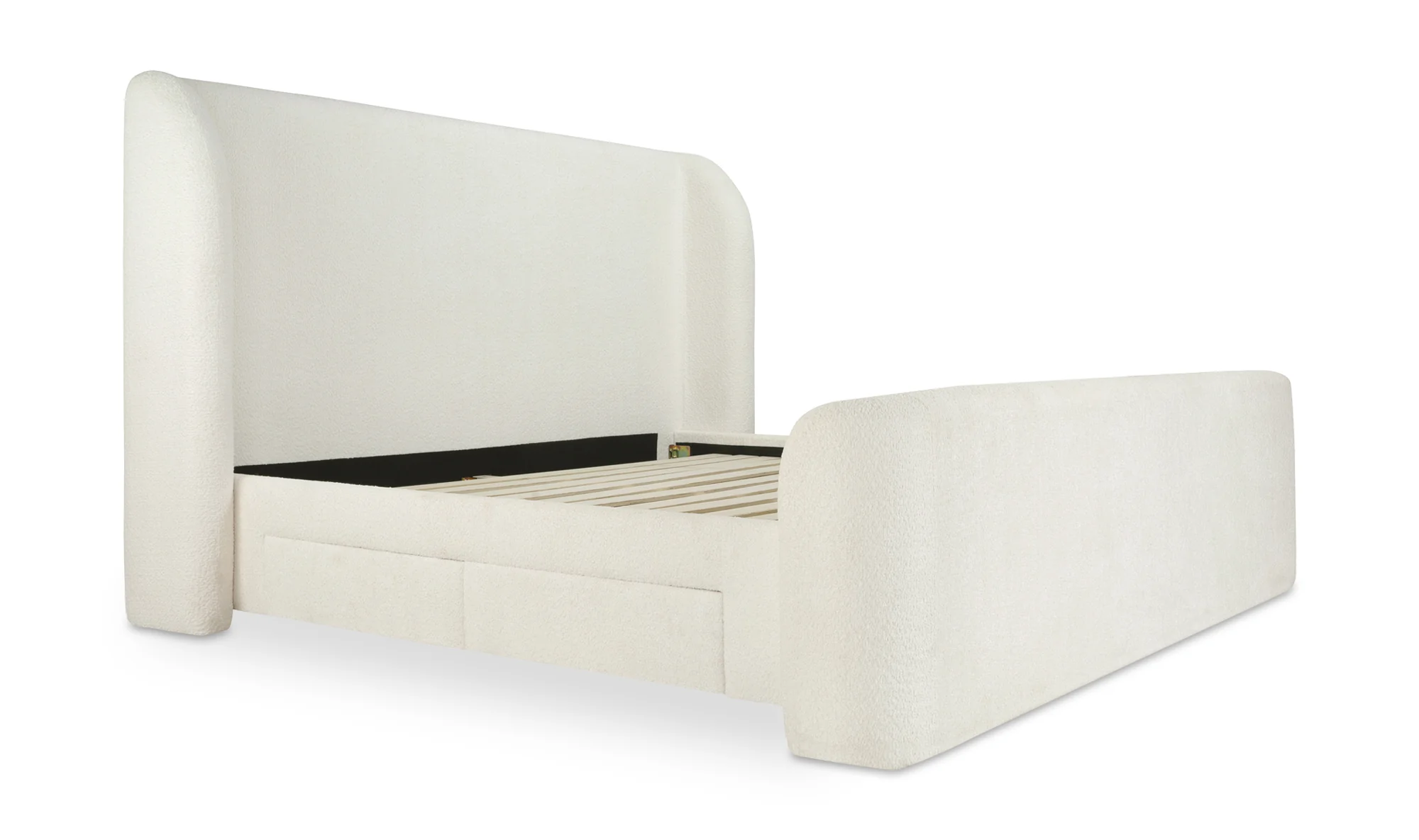 sophia king bed - white - Image 7