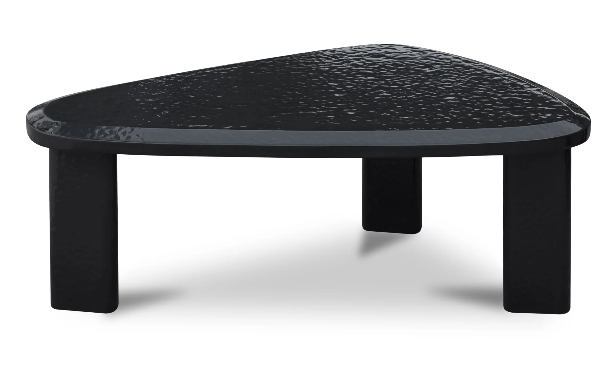 Sophie Outdoor Nesting Table Set Charcoal Lacquer - Image 2