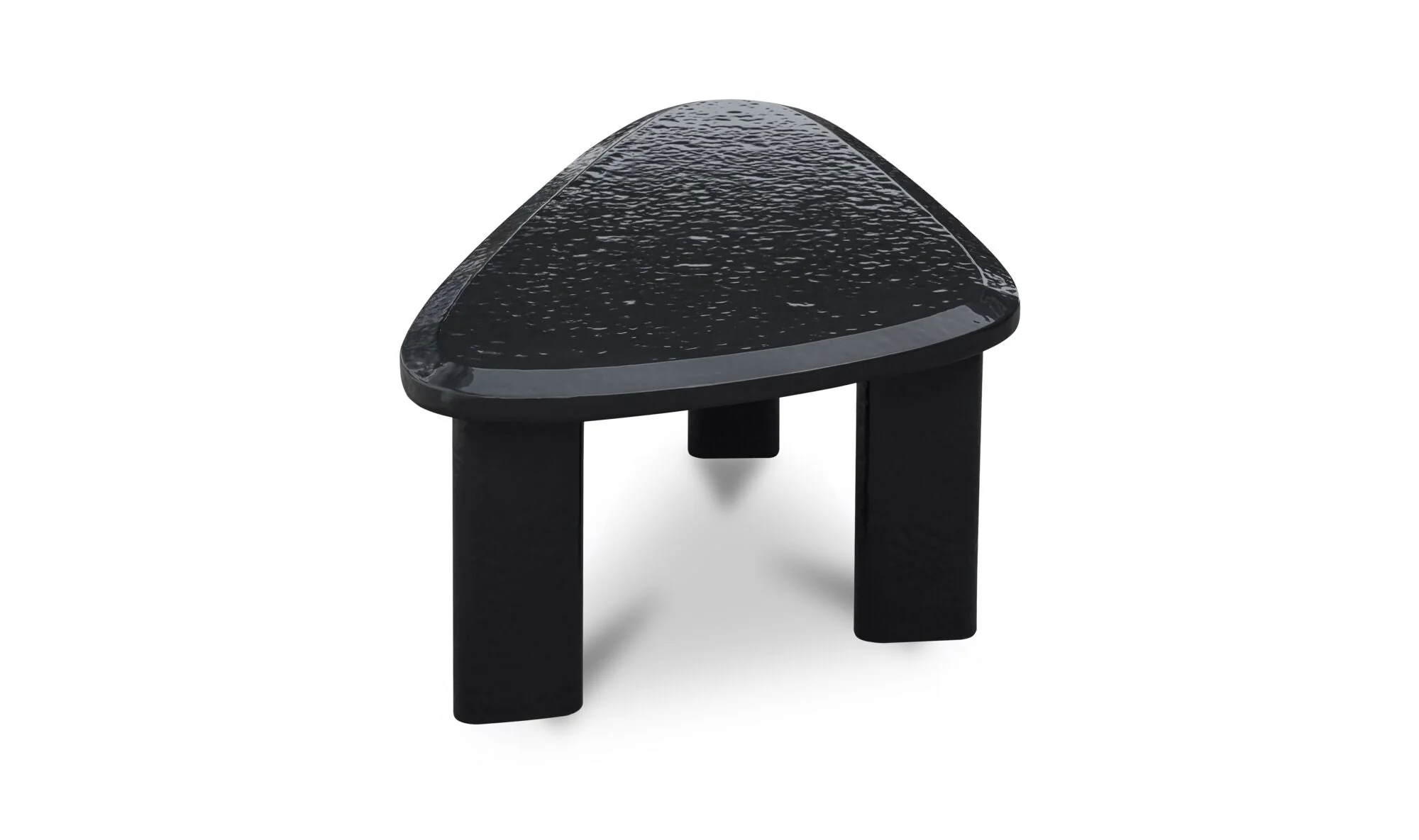 Sophie Outdoor Nesting Table Set Charcoal Lacquer - Image 5