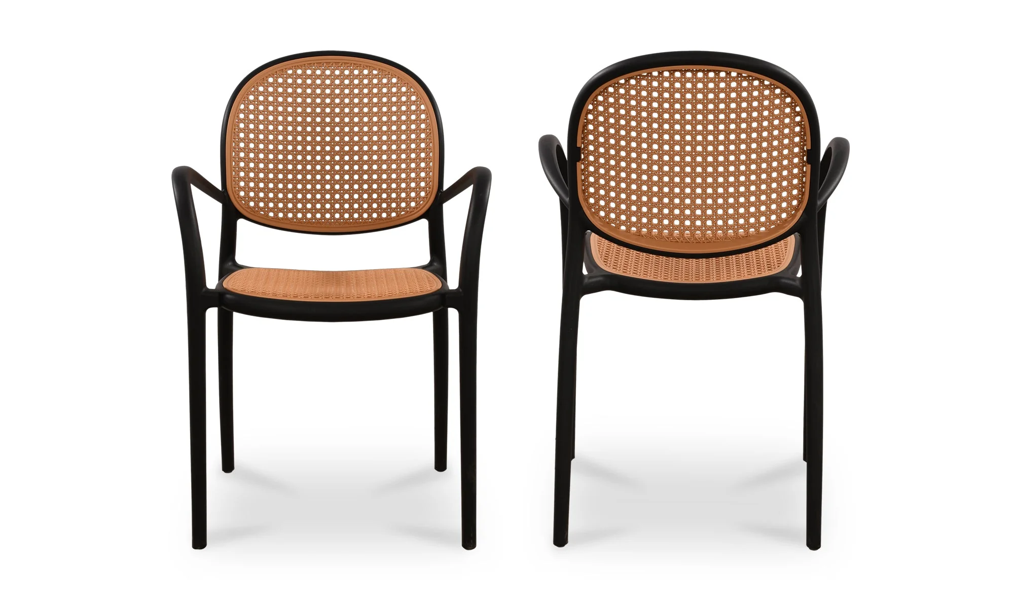 Soren Outdoor Dining Chair Black - Image 10