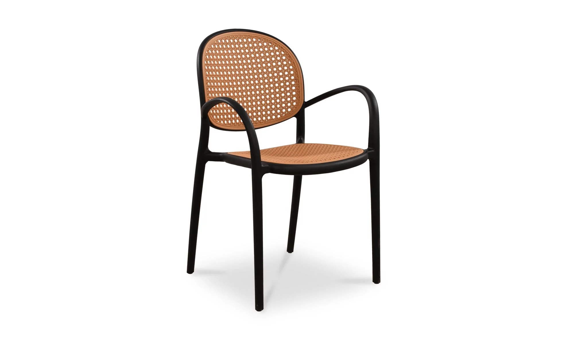 Soren Outdoor Dining Chair Black - Image 2