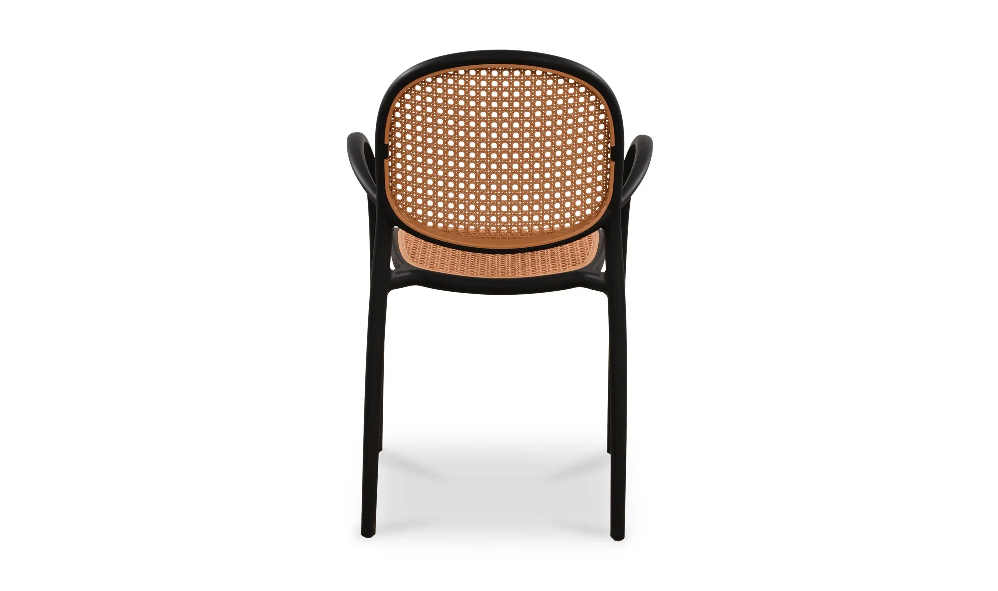 Soren Outdoor Dining Chair Black - Image 3