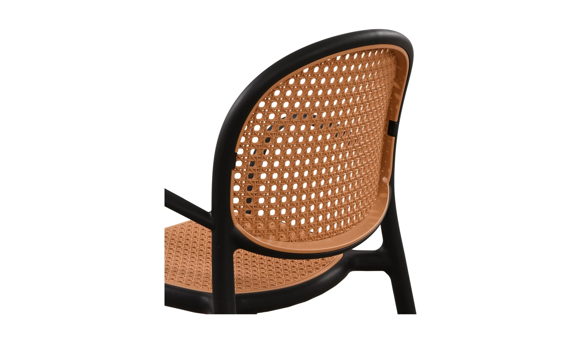 Soren Outdoor Dining Chair Black - Image 4